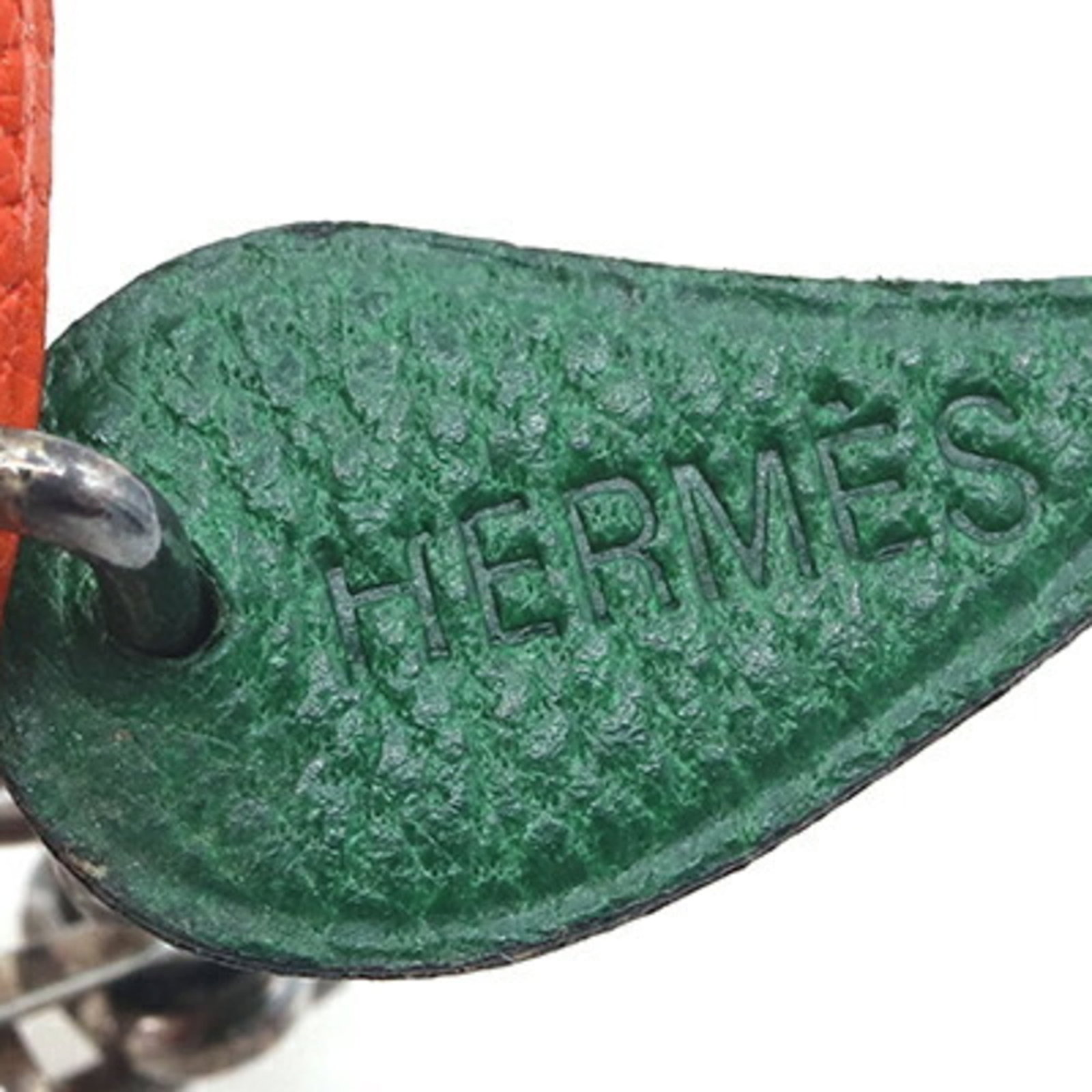 Hermes Leather Keyring - 4
