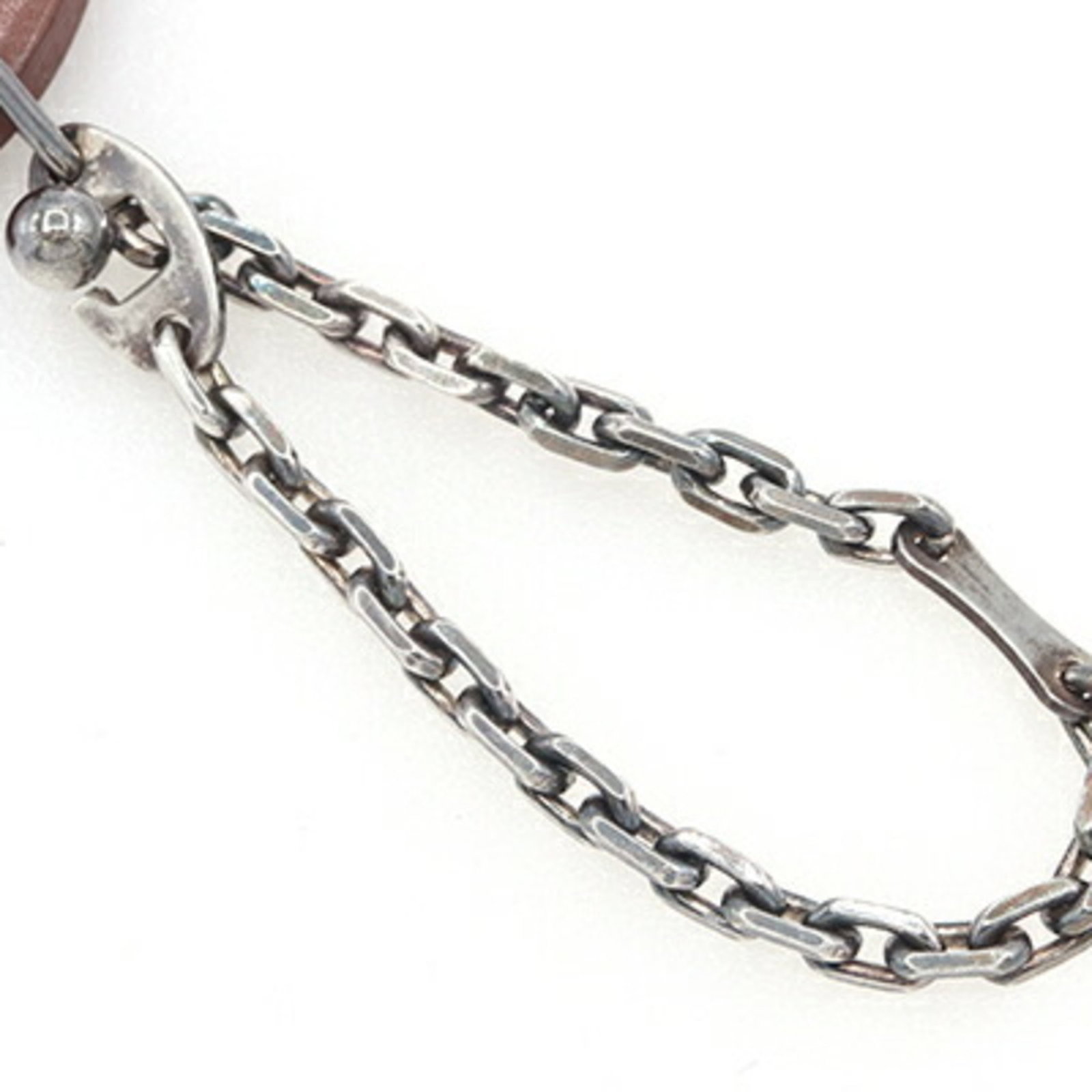 Hermes Leather Keyring - 3