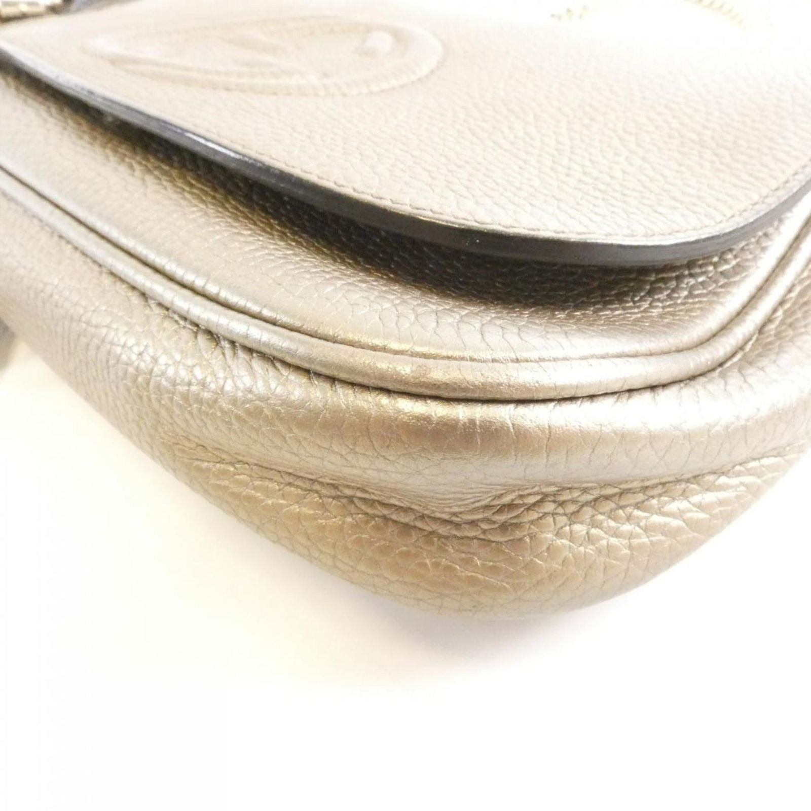 Gucci Leather Shoulder Bag - 4