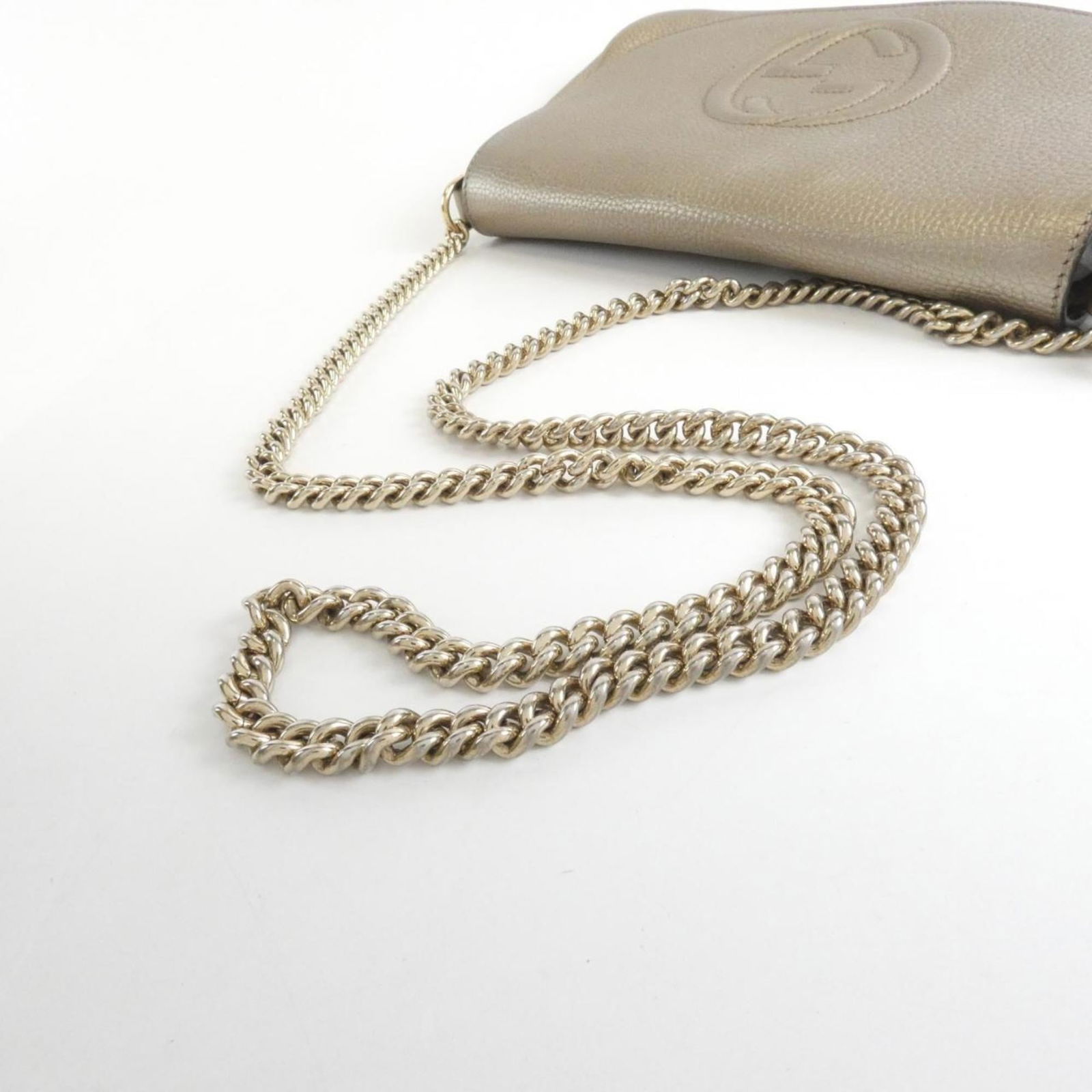 Gucci Leather Shoulder Bag - 5