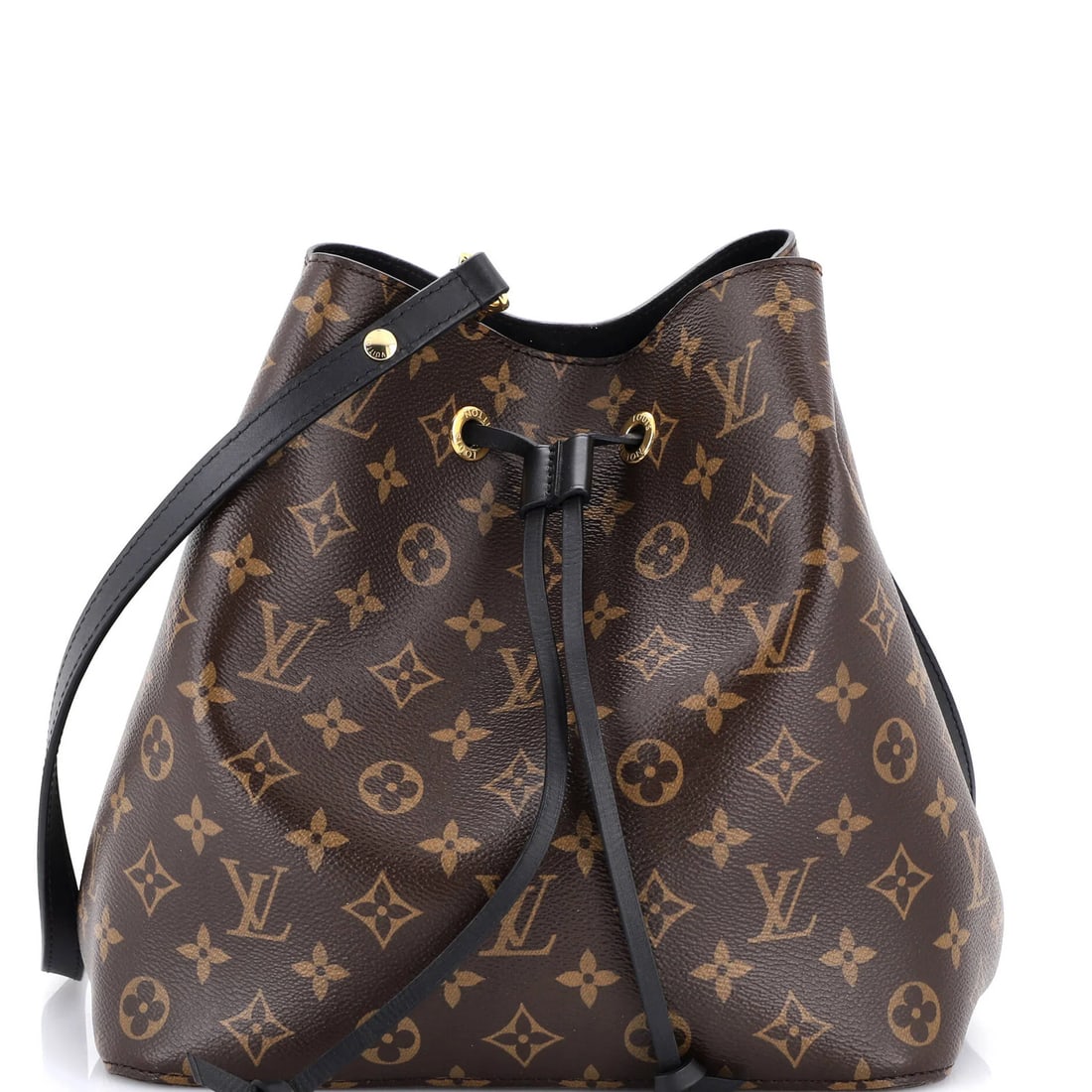 Louis Vuitton NeoNoe Handbag - Monogram Canvas and Leather MM: Louis Vuitton NeoNoe Handbag - Monogram Canvas and Leather MM The iconic Louis Vuitton NeoNoe Handbag is a timeless classic, boasting the signature monogram canvas and luxurious leather MM trim in sle