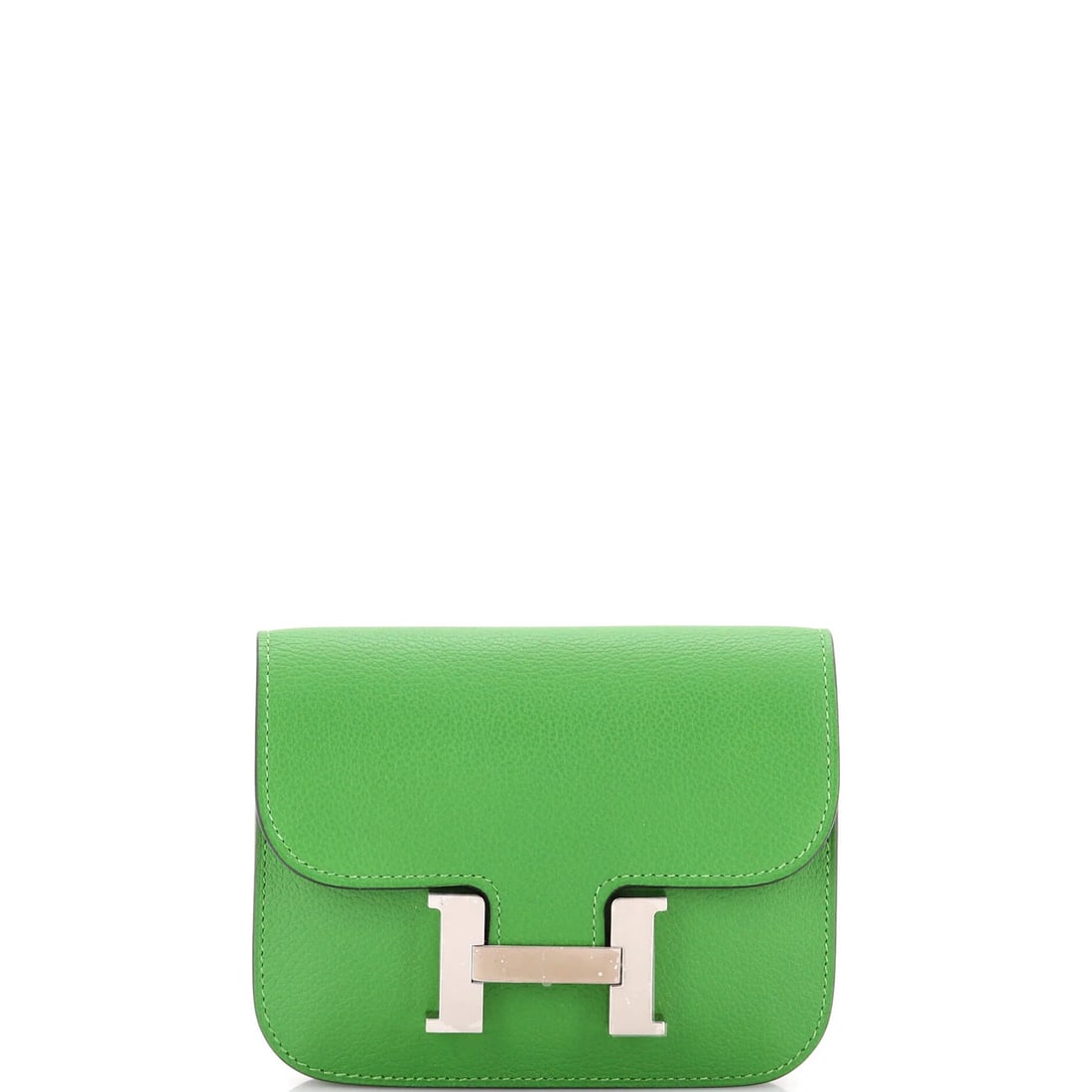 Hermes Constance Slim Wallet in Evercolor: Hermes Constance Slim Wallet in Evercolor The Hermes Constance Slim Wallet in Evercolor is a stunning, eco-friendly accessory that combines style and sustainability. Made from high-quality leather wit