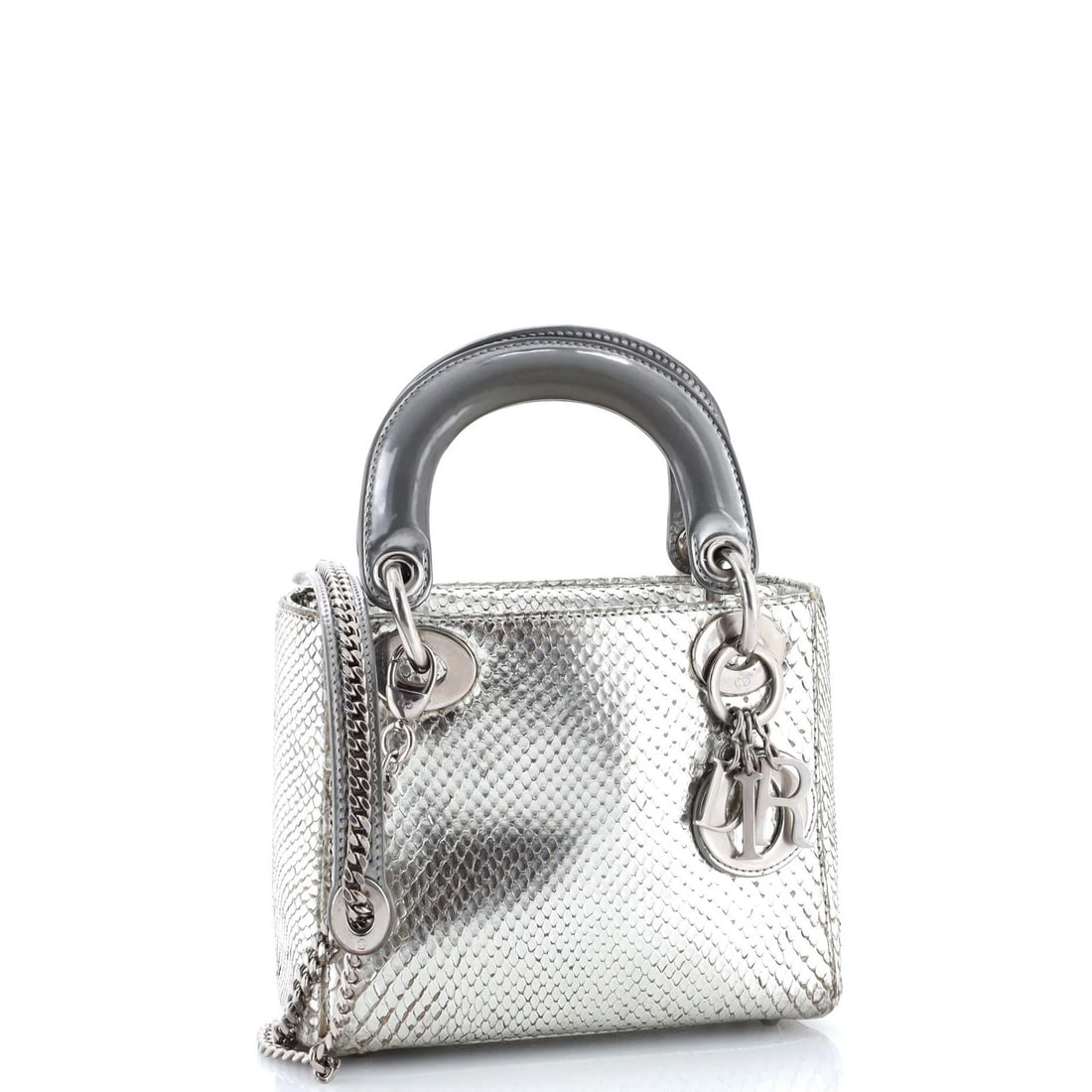 Christian Dior Lady Dior Bag in Mini Python - 2
