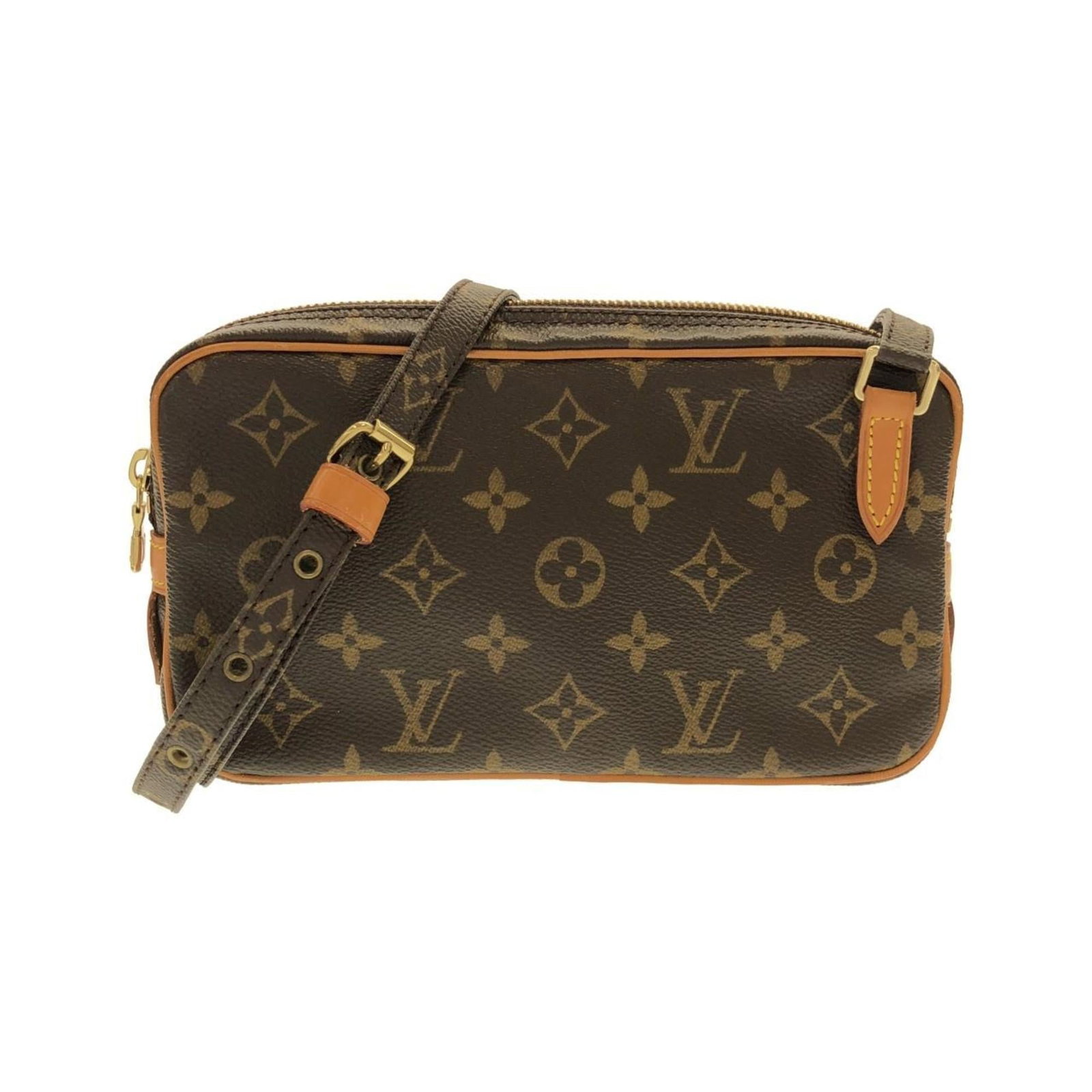 Louis Vuitton Coated Canvas Shoulder Bag: Louis Vuitton Coated Canvas Shoulder Bag A timeless piece from the iconic Louis Vuitton brand, this coated canvas shoulder bag boasts classic style with gold hardware accents and a rich maroon hue. Wi