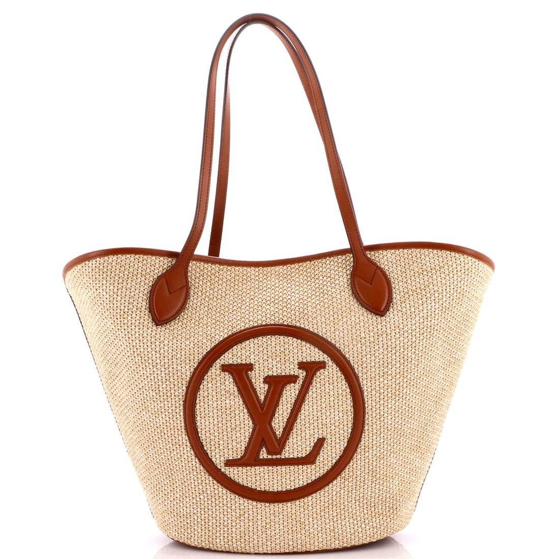 Louis Vuitton Saint Jacques NM Raffia and Leather Handbag: Louis Vuitton Saint Jacques NM Raffia and Leather Handbag The Louis Vuitton Saint Jacques NM is a timeless and sophisticated shoulder bag, boasting a neutral exterior with intricate raffia detailing a