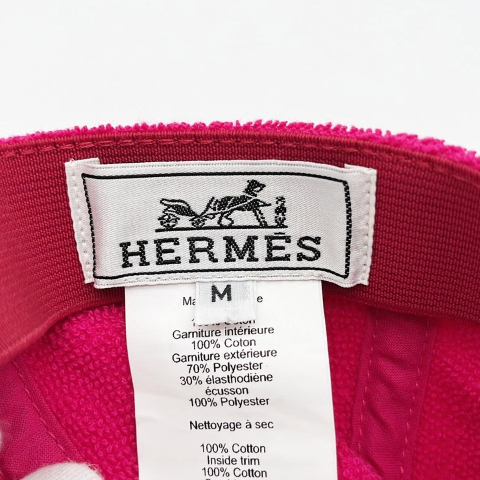 Hermes Cotton Baseball Cap - 8