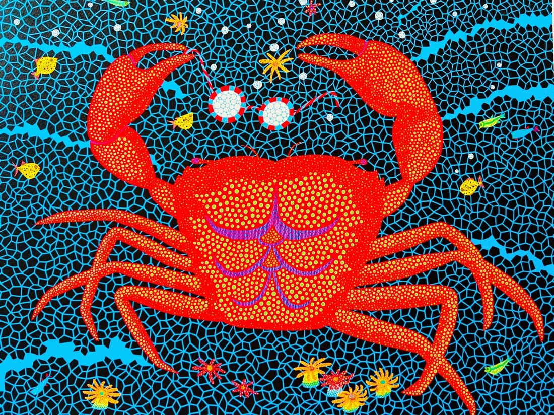 200 Yayoi Kusama Lithograph Mori Museum Limited Edition Numbered To: 200 Yayoi Kusama Lithograph Mori Museum Limited Edition Numbered To Own a rare and iconic piece of art from one of Japan's most renowned artists, Yayoi Kusama. This limited edition lithograph, printed