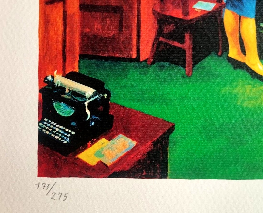 Numbered Edward Hopper Lithograph - 6