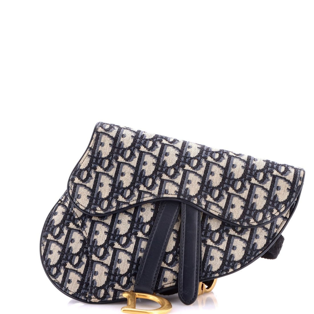 Christian Dior Saddle Belt Bag in Oblique Canvas: Christian Dior Saddle Belt Bag in Oblique Canvas The Christian Dior Saddle Belt Bag is a timeless piece with its iconic oblique canvas design, perfect for adding a touch of sophisticated elegance to a