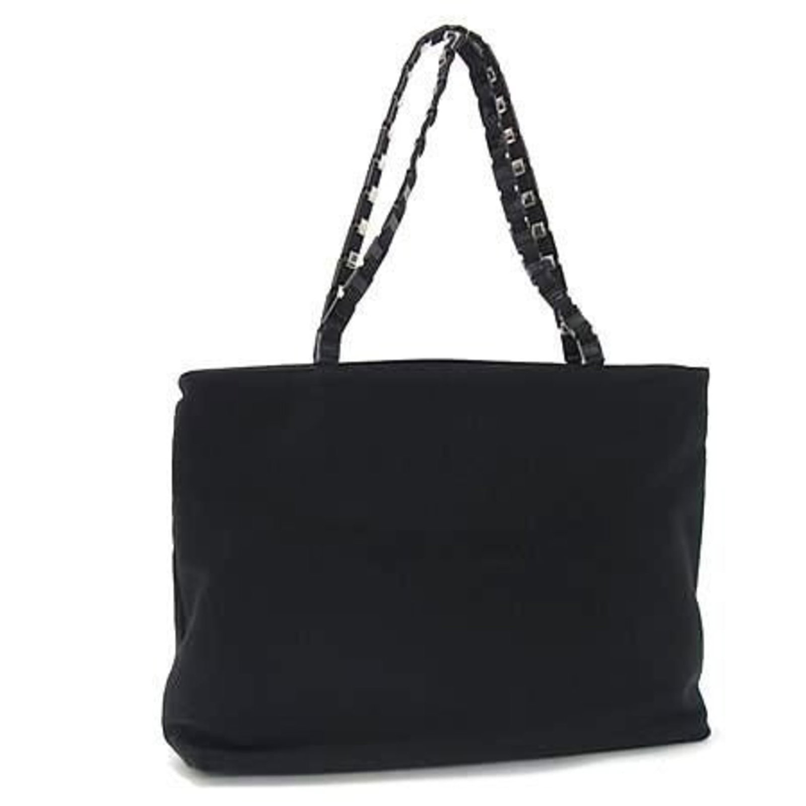 Salvatore Ferragamo Canvas Tote Bag: Salvatore Ferragamo Canvas Tote Bag Elevate your everyday style with this timeless Salvatore Ferragamo canvas tote bag, boasting a sleek black design and sturdy zipper closure. Its spacious interior