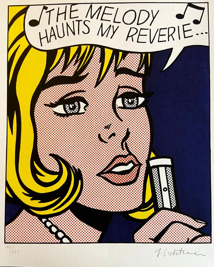 Numbered Roy Lichtenstein Lithograph - 2