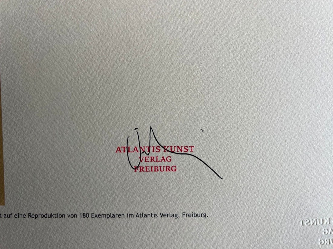 Lithograph Gerhard Richter - 12