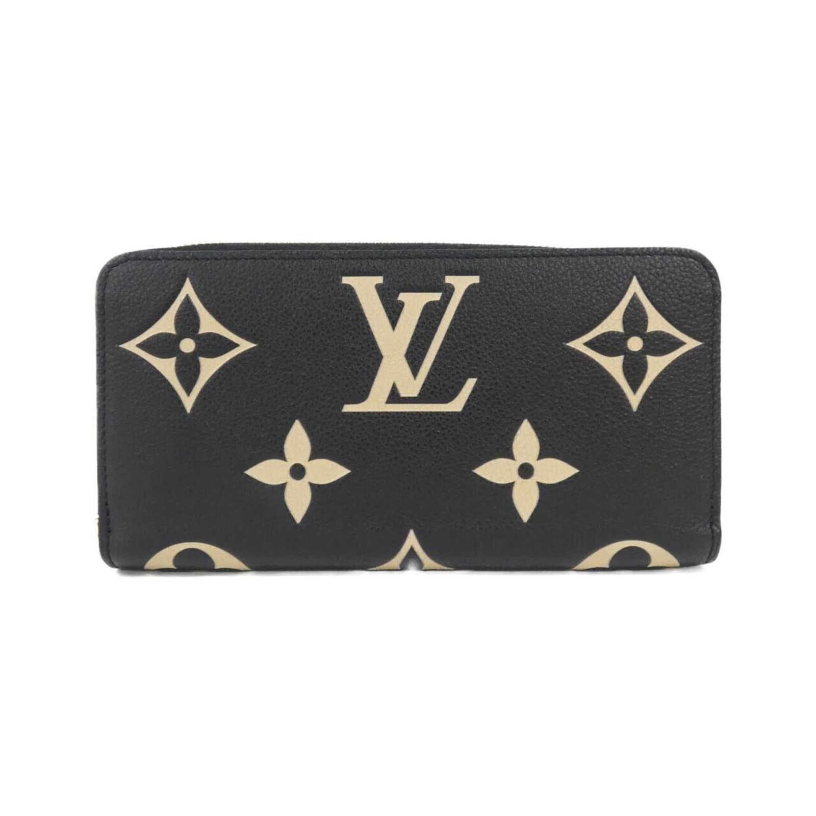 Louis Vuitton Bi-Fold Leather Wallet: Louis Vuitton Bi-Fold Leather Wallet A timeless piece of luxury, this Louis Vuitton bi-fold leather wallet boasts classic design and premium materials, with its signature beige or black calf leather e