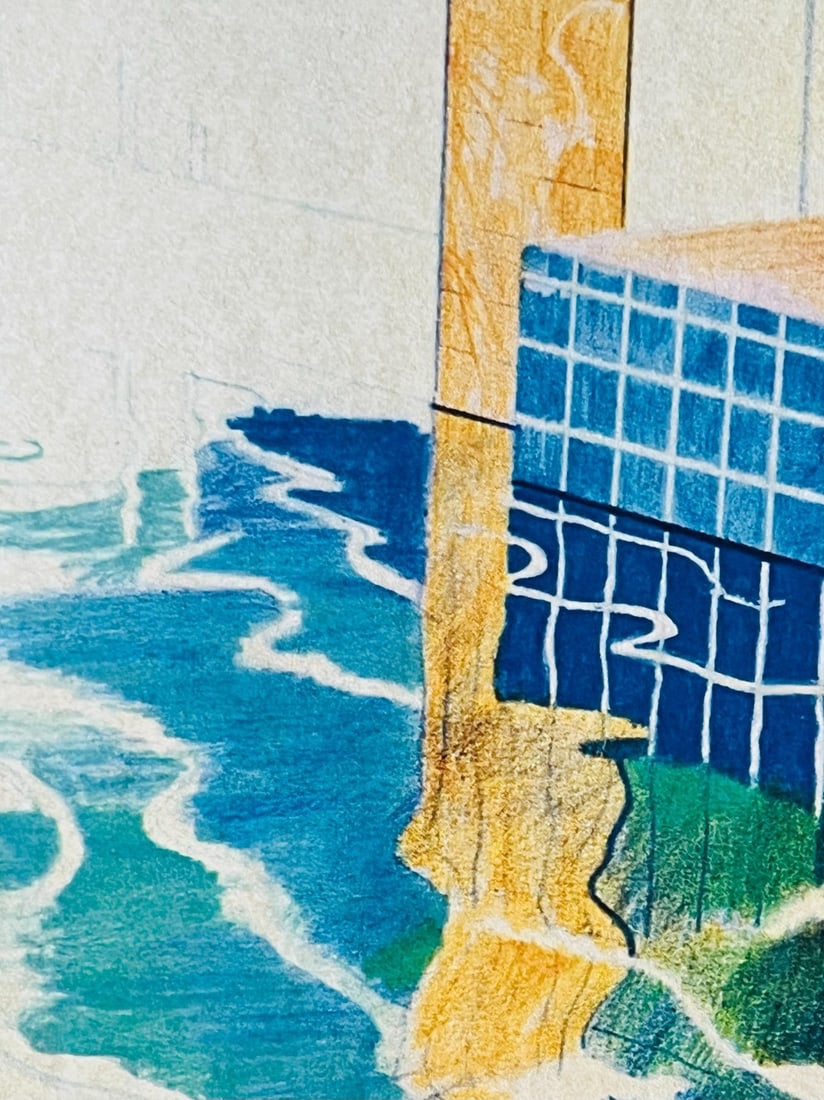 Numbered David Hockney Lithograph - 4