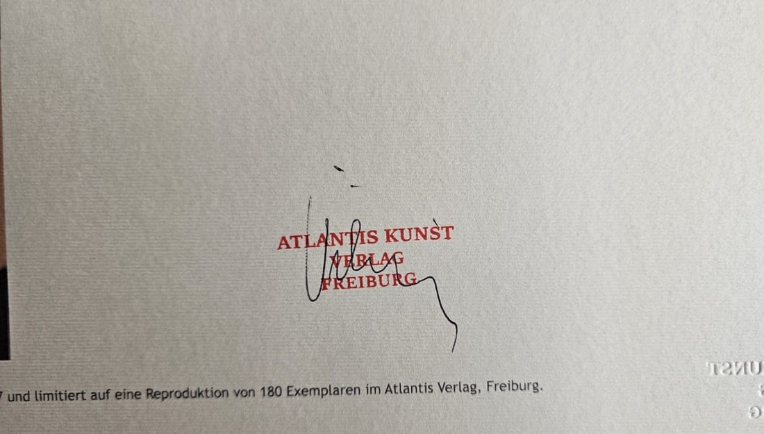 Paul Klee Lithograph # - 10