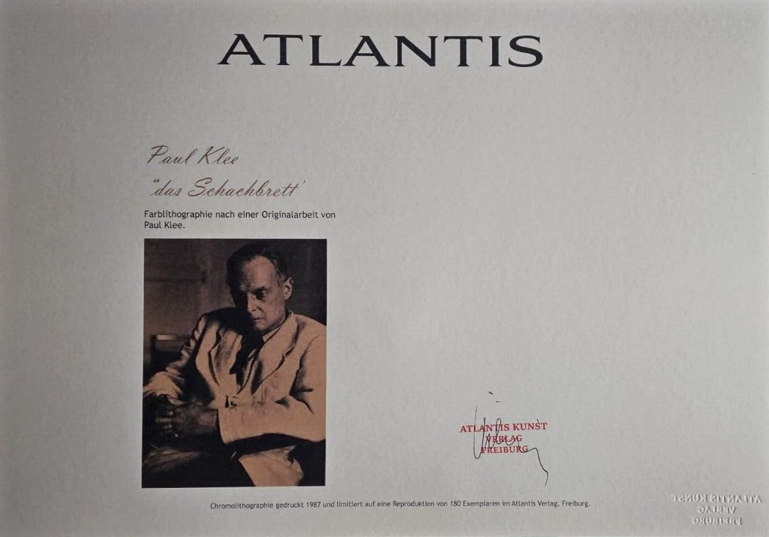 Paul Klee Lithograph # - 7