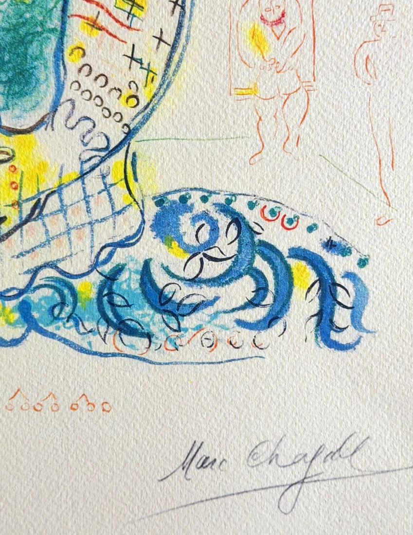 Marc Chagall Lithograph # - 7