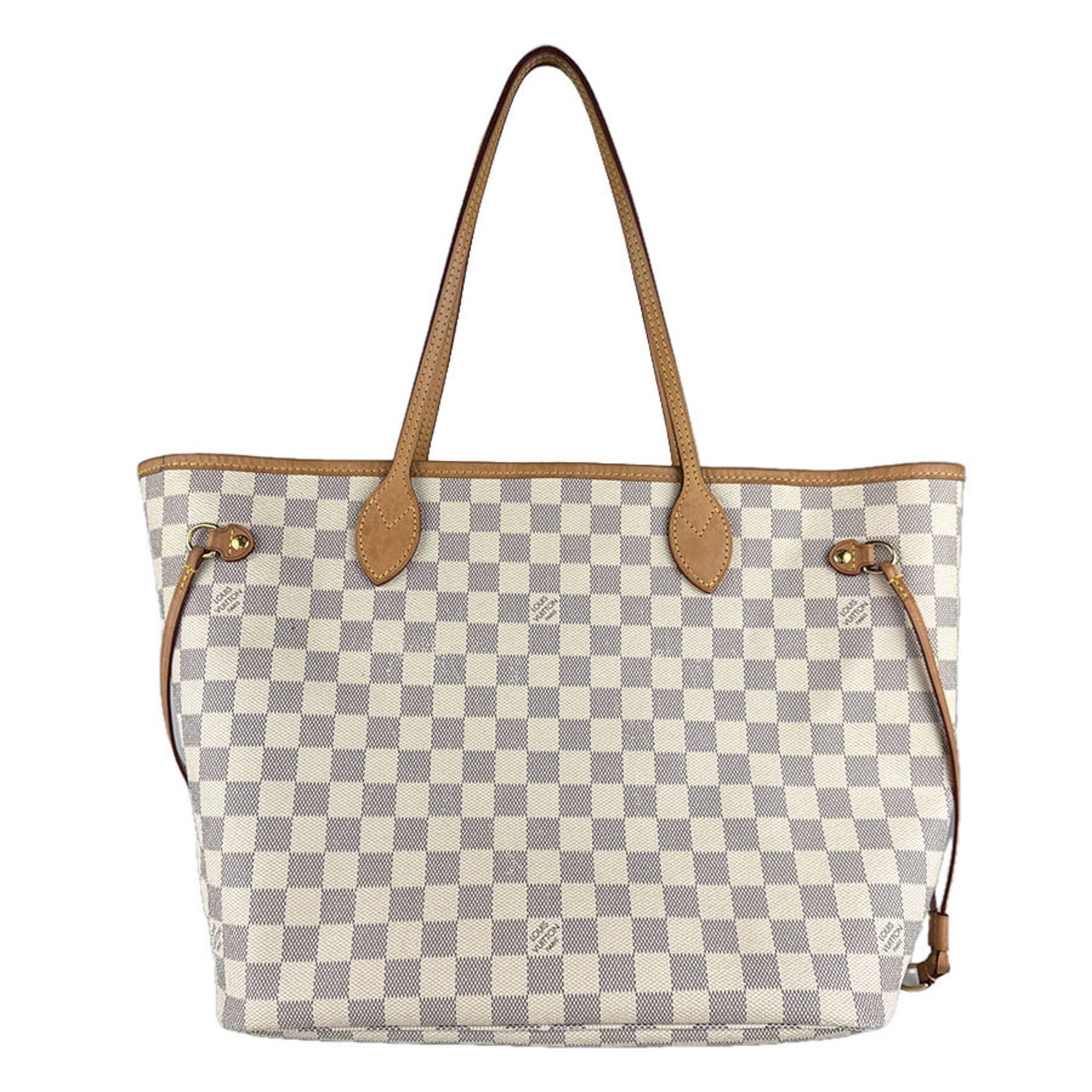 Damier Azur Louis Vuitton Pouch: Damier Azur Louis Vuitton Pouch A stylish and iconic Damier Azur Louis Vuitton pouch, perfect for adding a touch of luxury to your everyday essentials. This pre-loved handbag boasts its signature rose