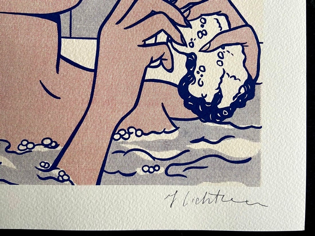 Numbered Roy Lichtenstein Lithograph - 9