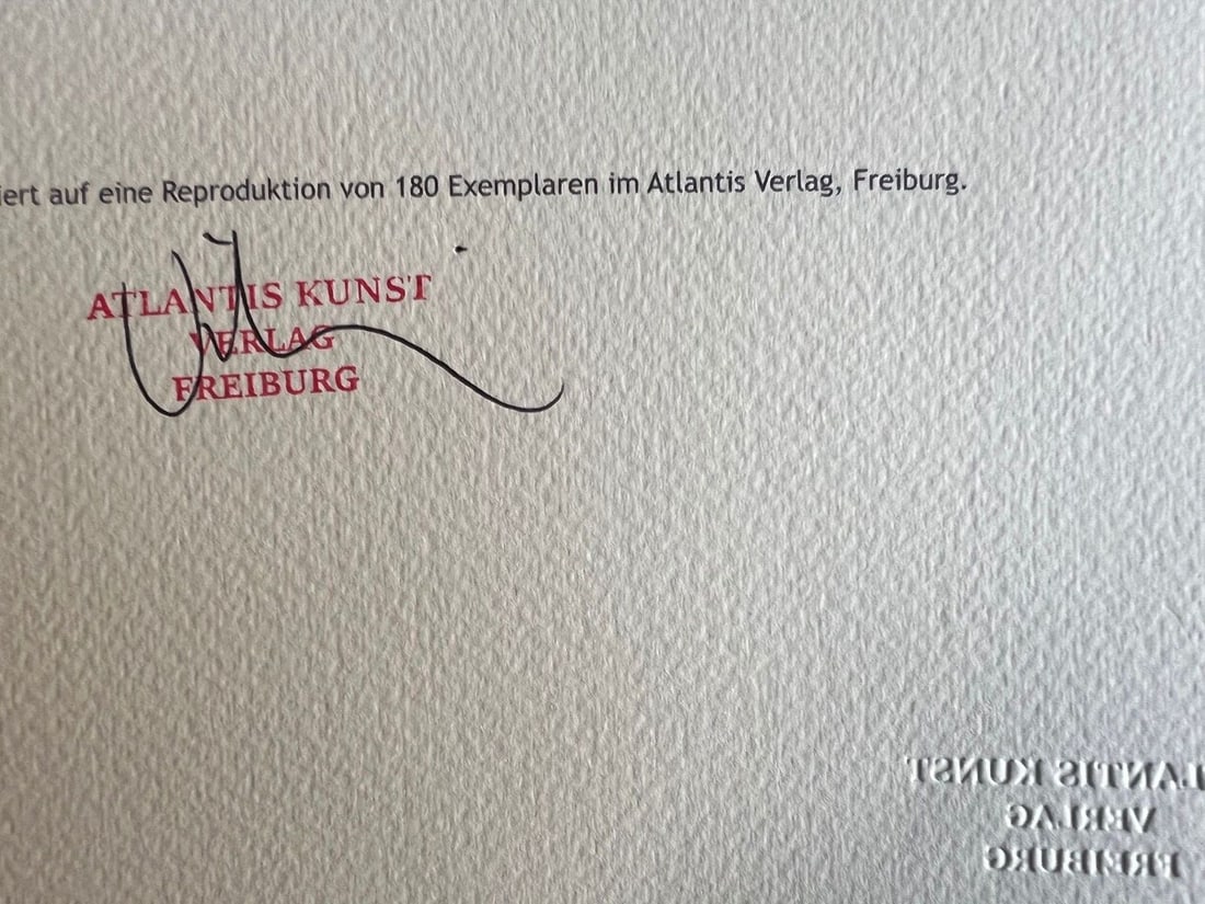 Max Ernst Lithograph #Op Numbered - 12