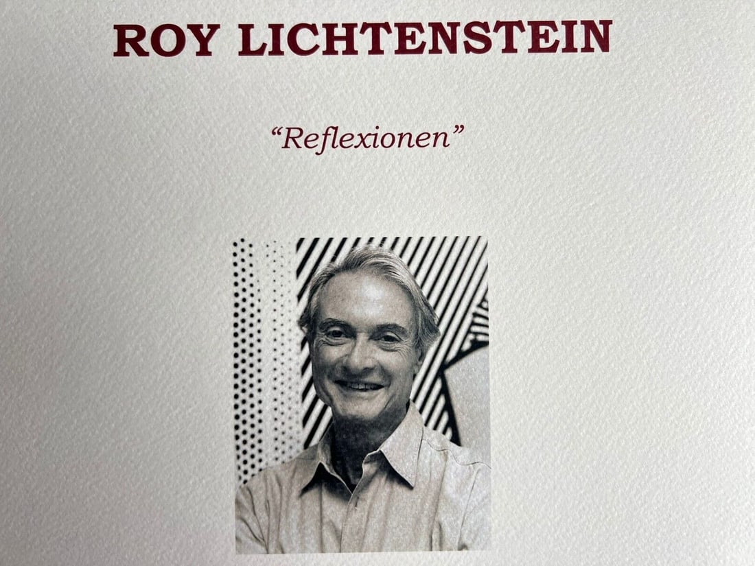 Numbered Roy Lichtenstein Lithograph - 11