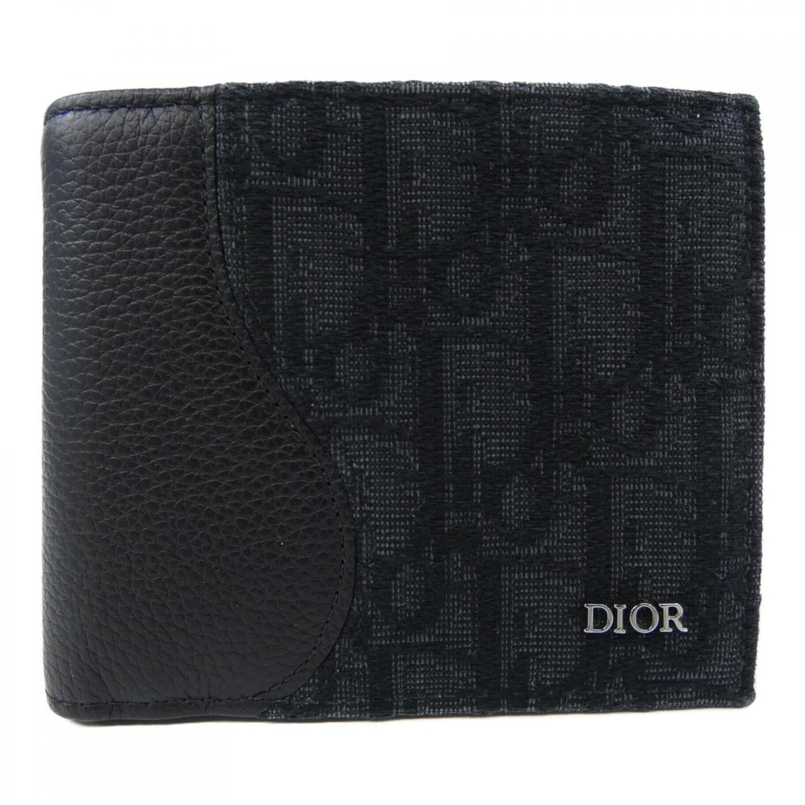 Christian Dior Bi-Fold Wallet: Christian Dior Bi-Fold Wallet A sleek and sophisticated accessory for the modern gentleman, this Christian Dior bi-fold wallet boasts a timeless design with clean lines and classic elegance. Made from