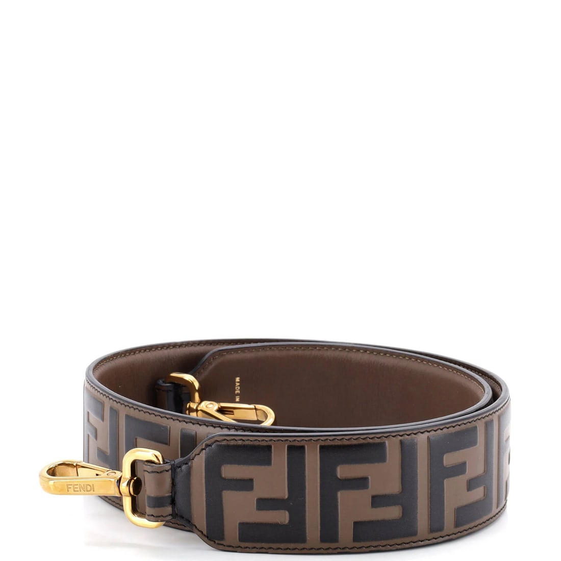 Fendi Strap You Shoulder Zucca Embossed Leather: Fendi Strap You Shoulder Zucca Embossed Leather The Fendi Strap You Shoulder Zucca Embossed Leather is a luxurious accessory that boasts the iconic Italian brand's signature craftsmanship and attentio