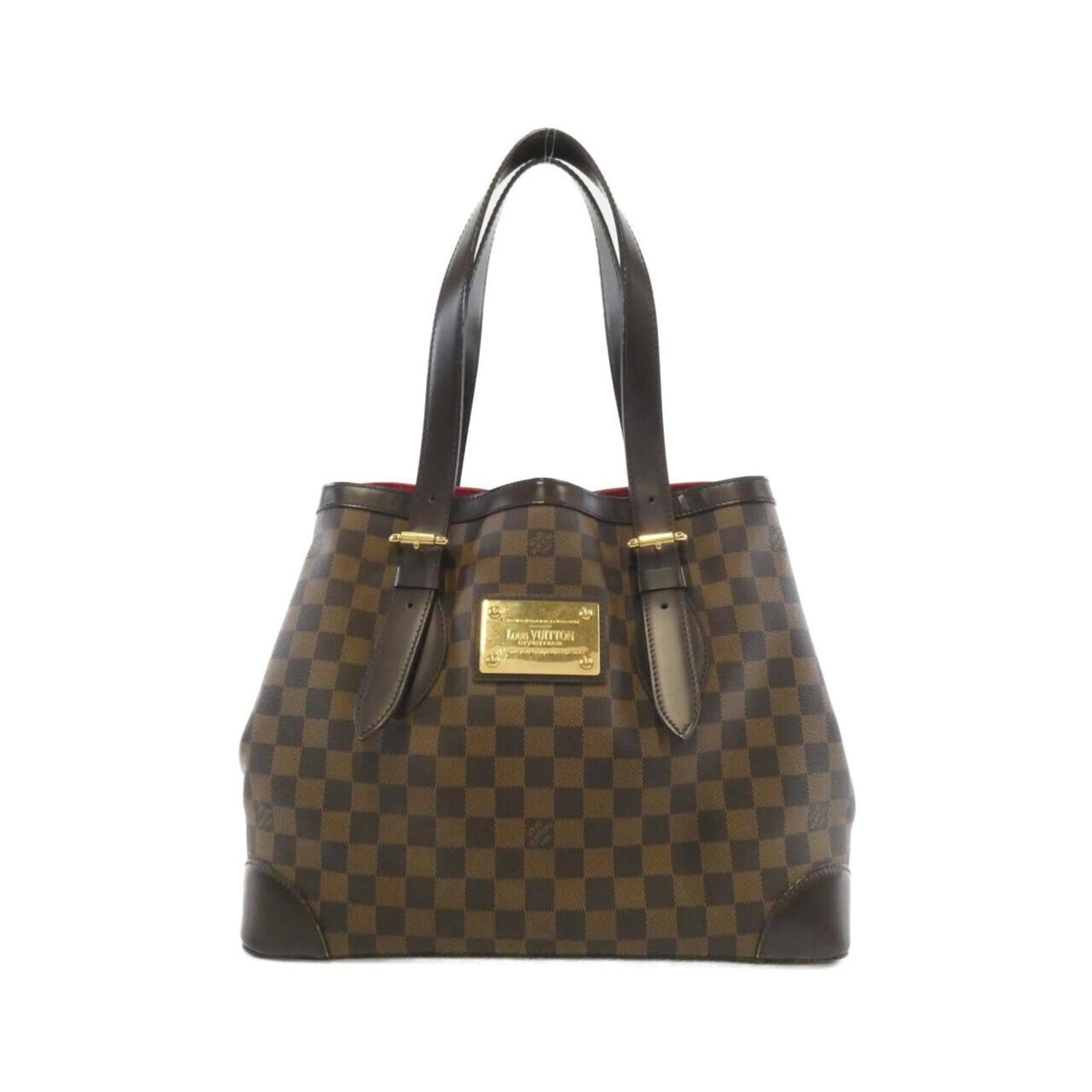 Louis Vuitton Coated Canvas Handbag: Louis Vuitton Coated Canvas Handbag A timeless piece of luxury, this Louis Vuitton coated canvas handbag exudes elegance with its rich brown hue and classic design. With its spacious interior and
