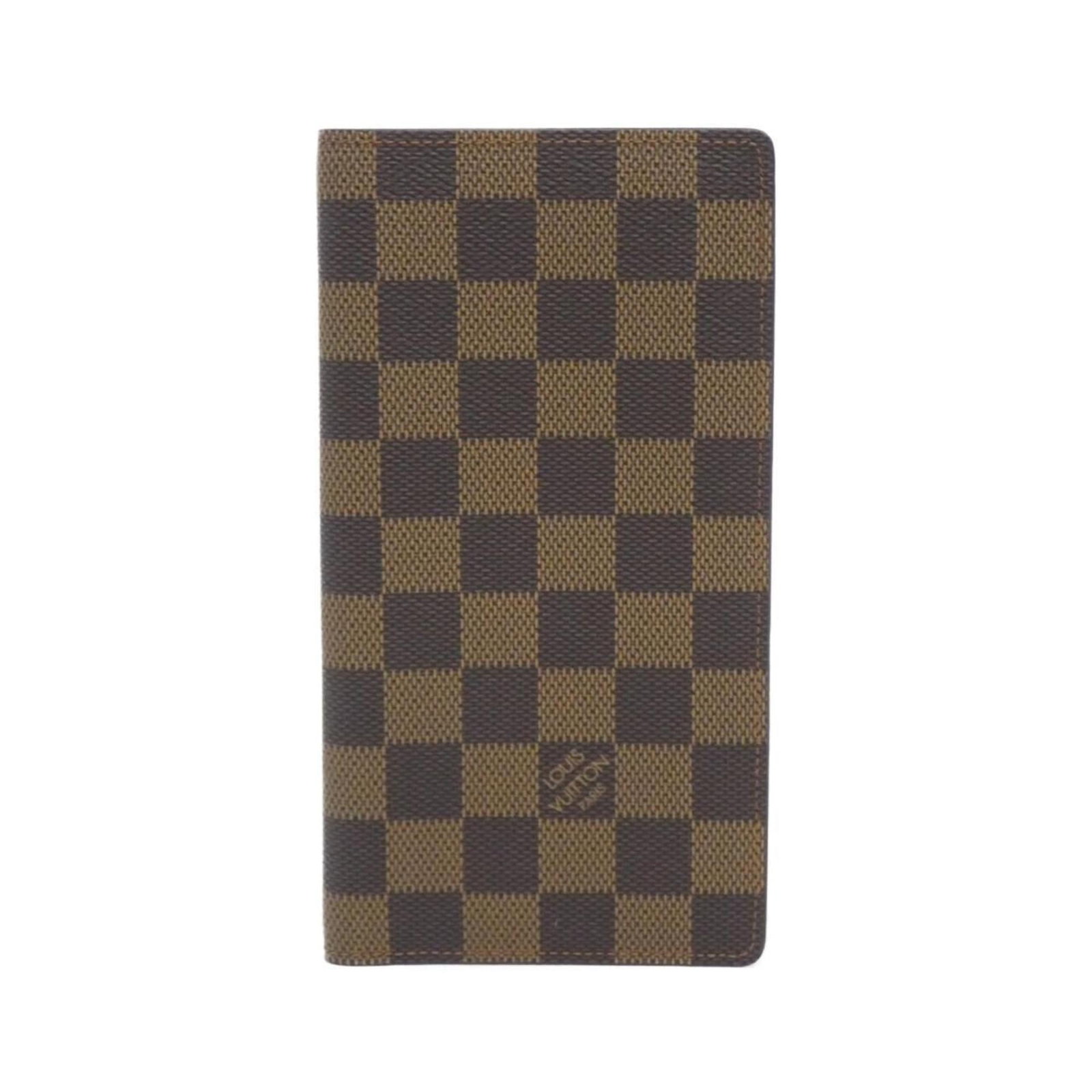 Louis Vuitton Bi-Fold Coated Canvas Long Bill Wallet: Louis Vuitton Bi-Fold Coated Canvas Long Bill Wallet A stylish and practical accessory for the modern man, this Louis Vuitton Bi-Fold Coated Canvas Long Bill Wallet boasts classic LV design with a dur