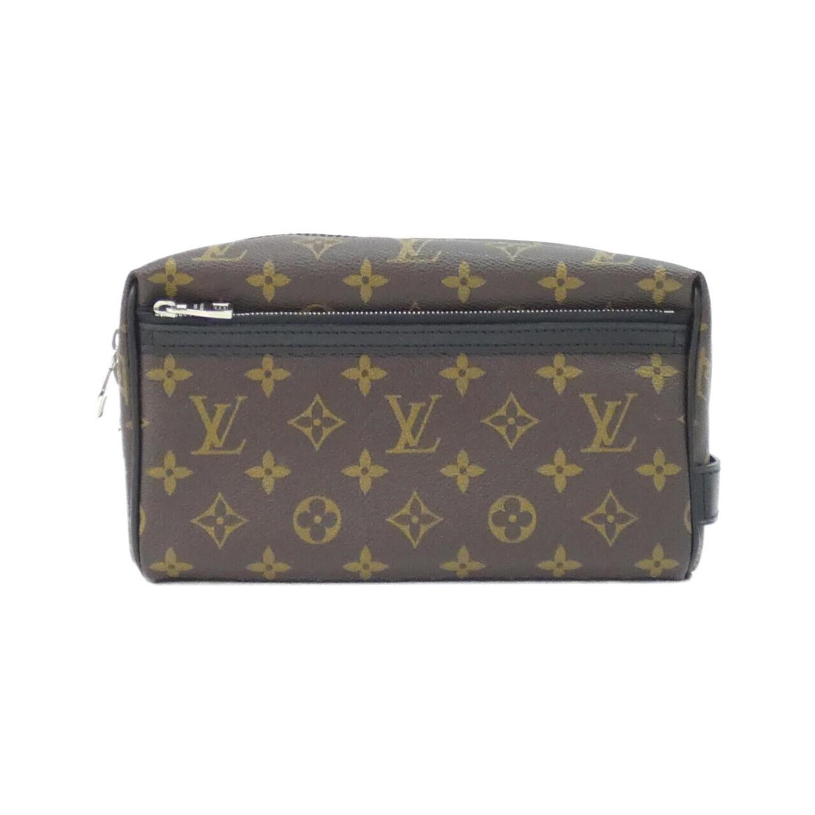 Pouch Coated Canvas - Louis Vuitton Handbag: Pouch Coated Canvas - Louis Vuitton Handbag A pre-owned Louis Vuitton pouch in excellent condition, boasting the iconic coated canvas material and signature silver hardware. With its classic maroon hu