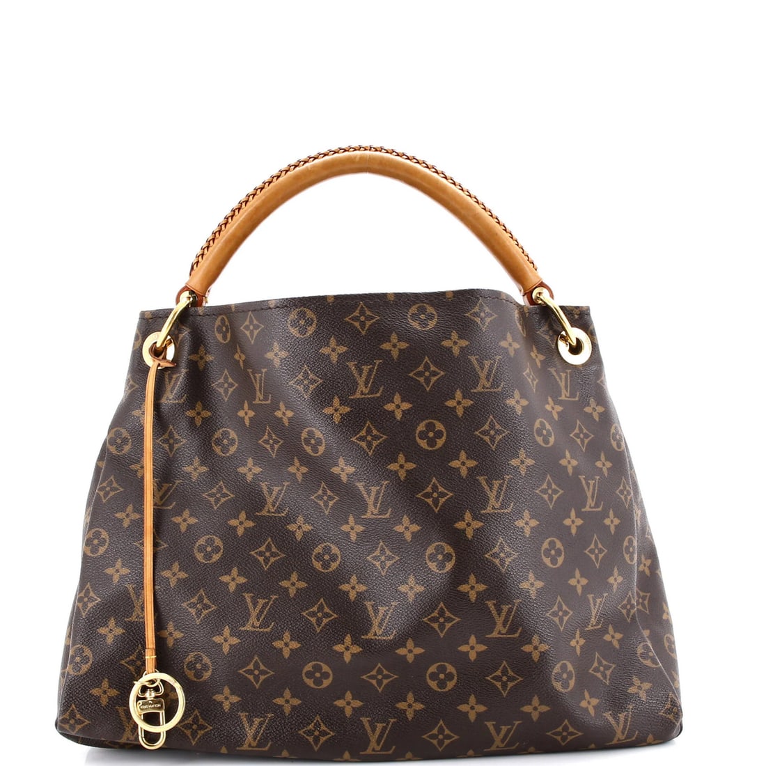Louis Vuitton Monogram Canvas MM Artsy Handbag: Louis Vuitton Monogram Canvas MM Artsy Handbag The Louis Vuitton Monogram Canvas MM Artsy Handbag is a timeless classic, boasting the iconic monogram pattern and durable canvas construction that has b