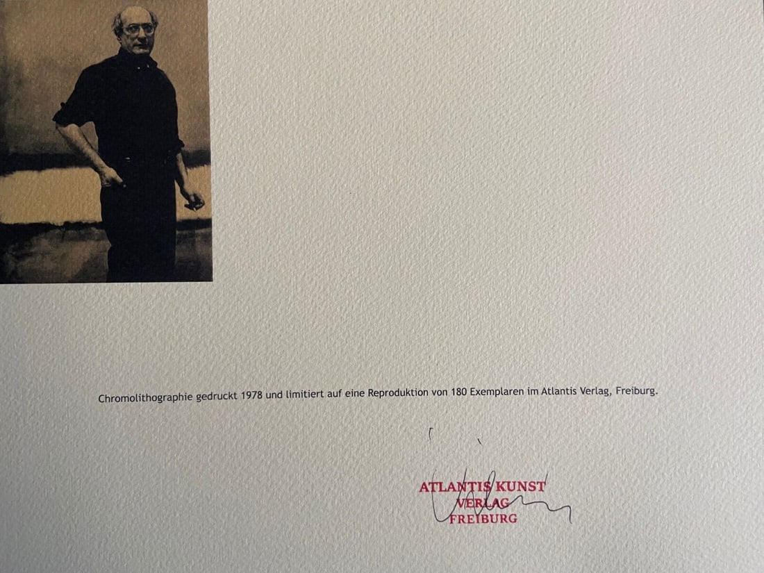 Mark Rothko Lithograph # - 10