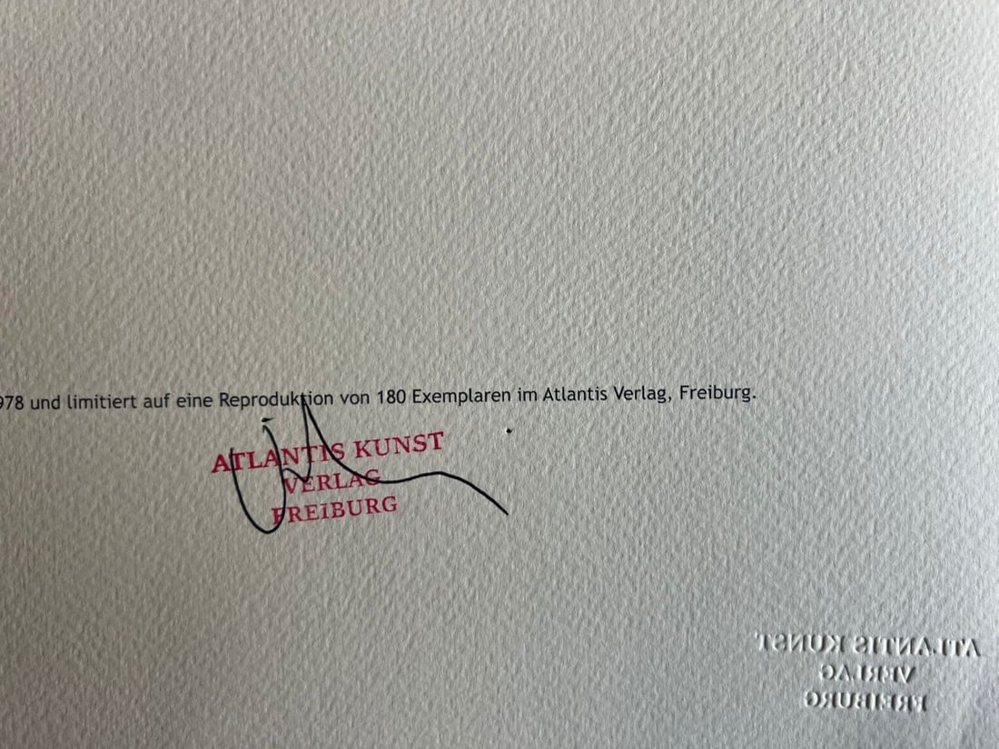 Max Ernst Lithograph #Op Numbered - 11