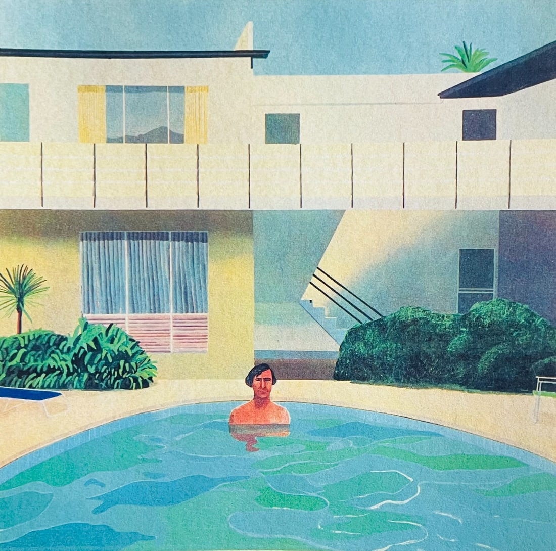 Numbered David Hockney Lithograph - 2