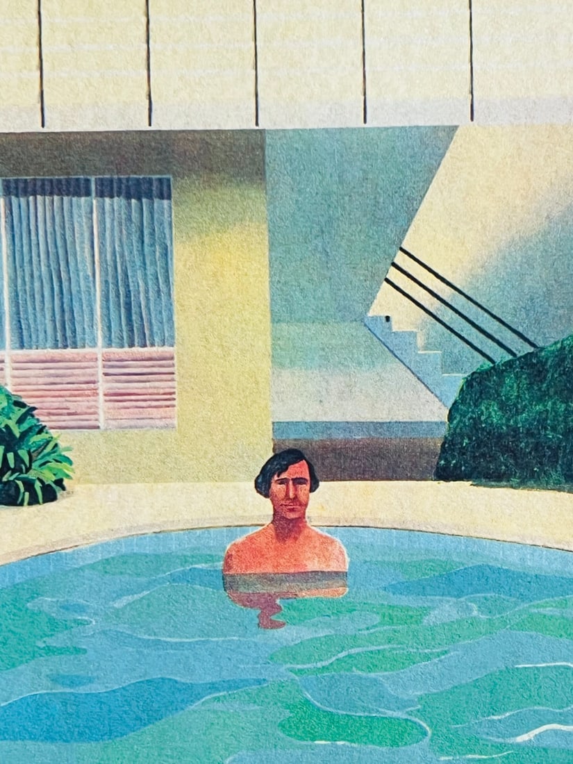 Numbered David Hockney Lithograph - 3