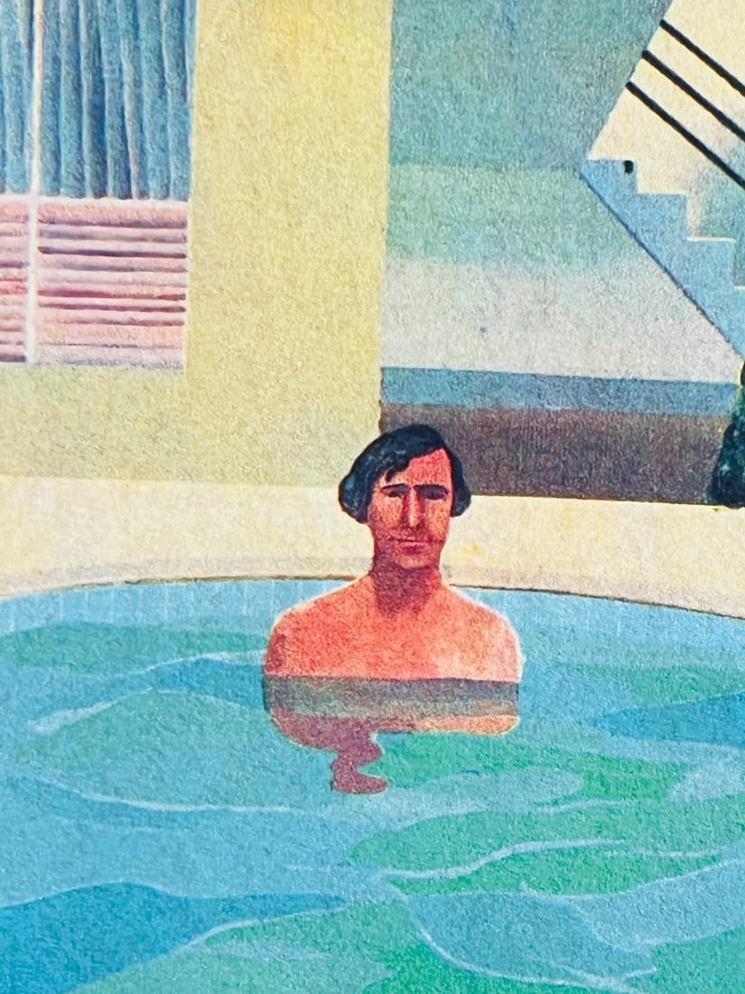 Numbered David Hockney Lithograph - 5