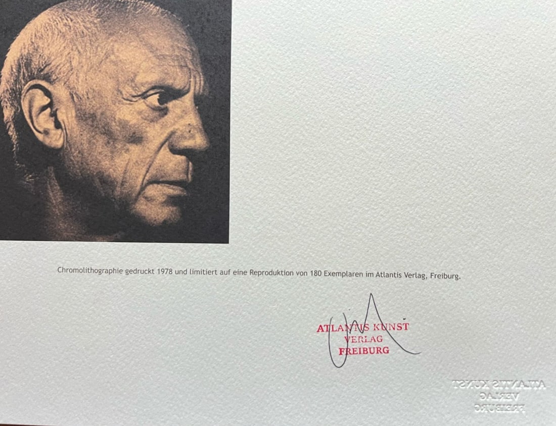 Pablo Picasso Lithograph # - 10