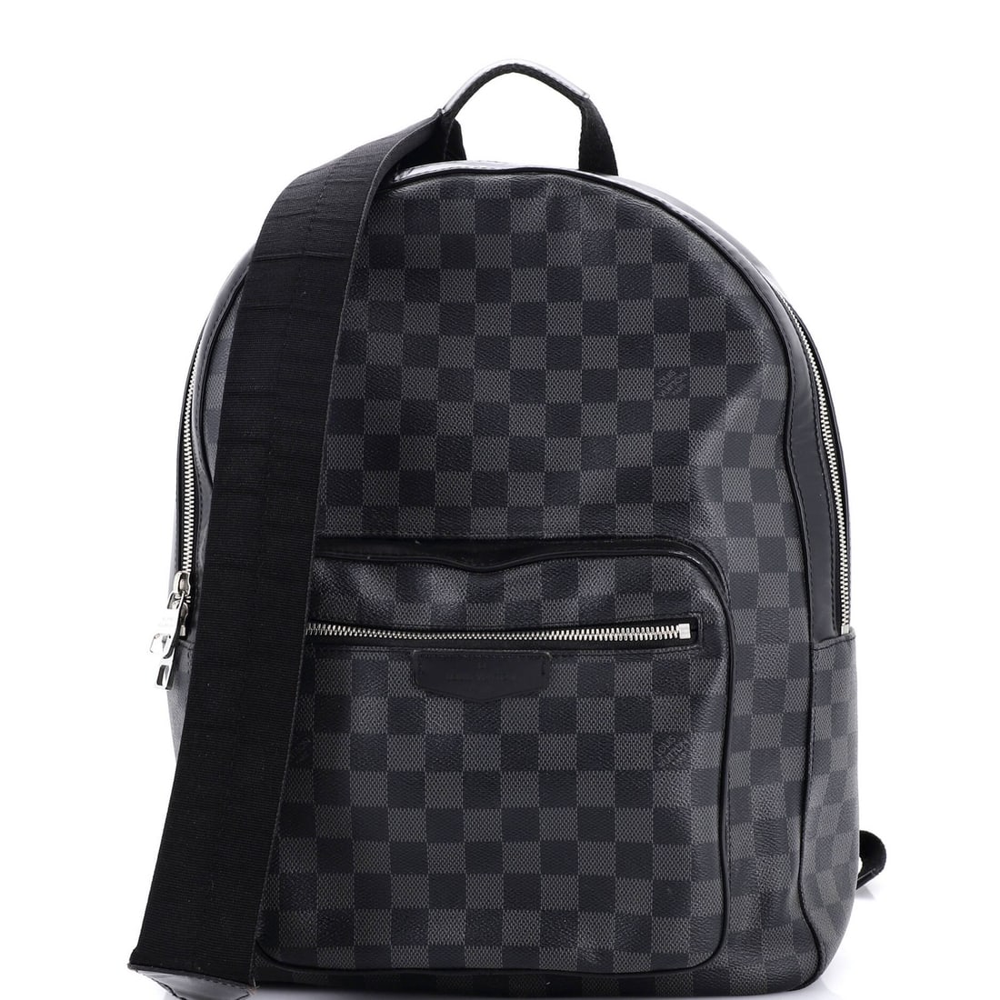 Louis Vuitton Josh Backpack in Damier Graphite: Louis Vuitton Josh Backpack in Damier Graphite The Louis Vuitton Josh Backpack in Damier Graphite is a timeless and stylish accessory that exudes luxury. With its iconic canvas-coated exterior, black
