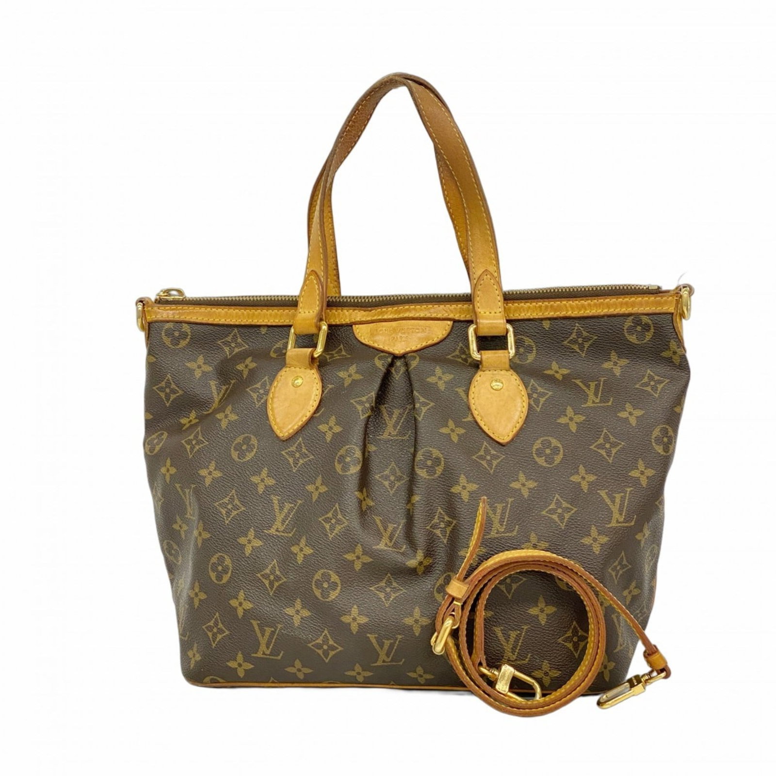 Handbag Louis Vuitton: Handbag Louis Vuitton A pre-owned Louis Vuitton handbag in rich, earthy brown tones, boasting the iconic monogram pattern and timeless design that has made this brand a status symbol for decades. With