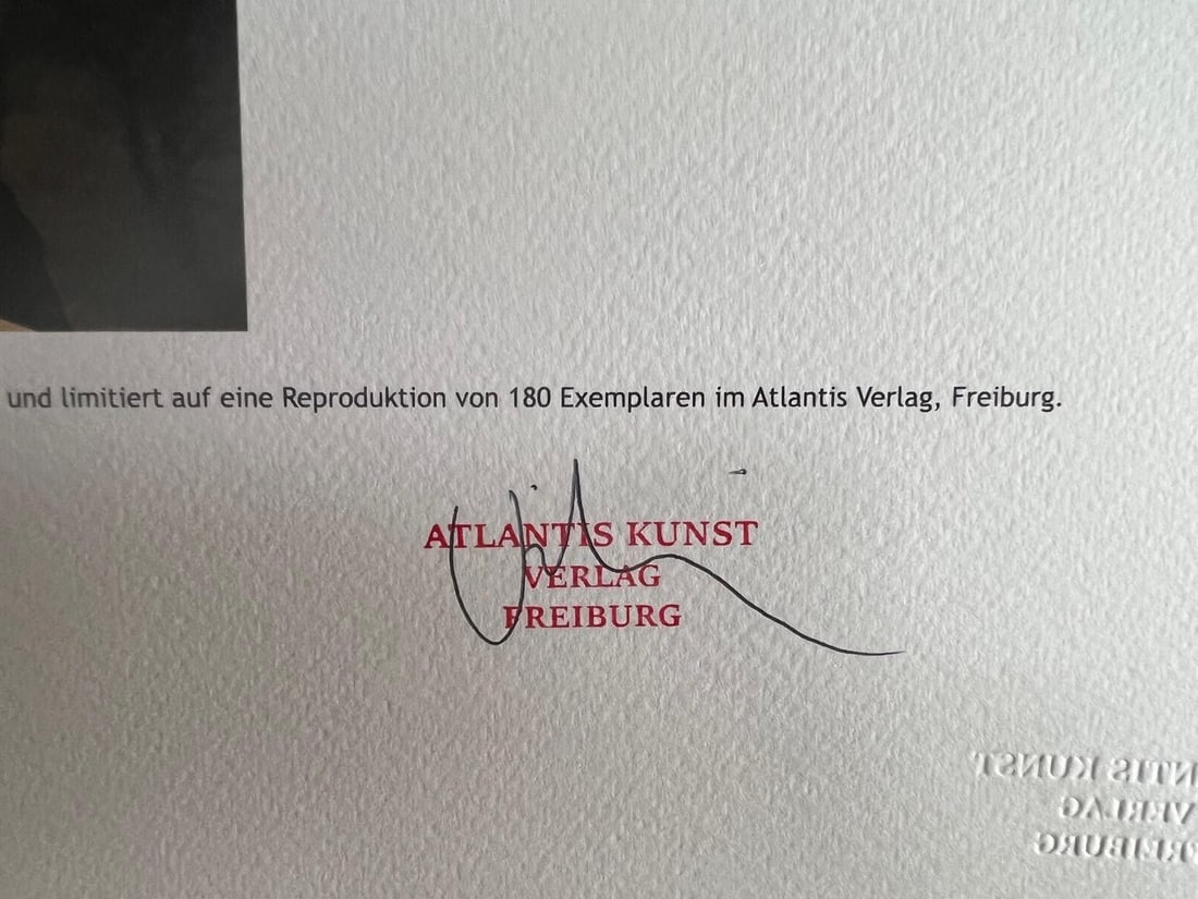 Lithograph David Hockney - 11