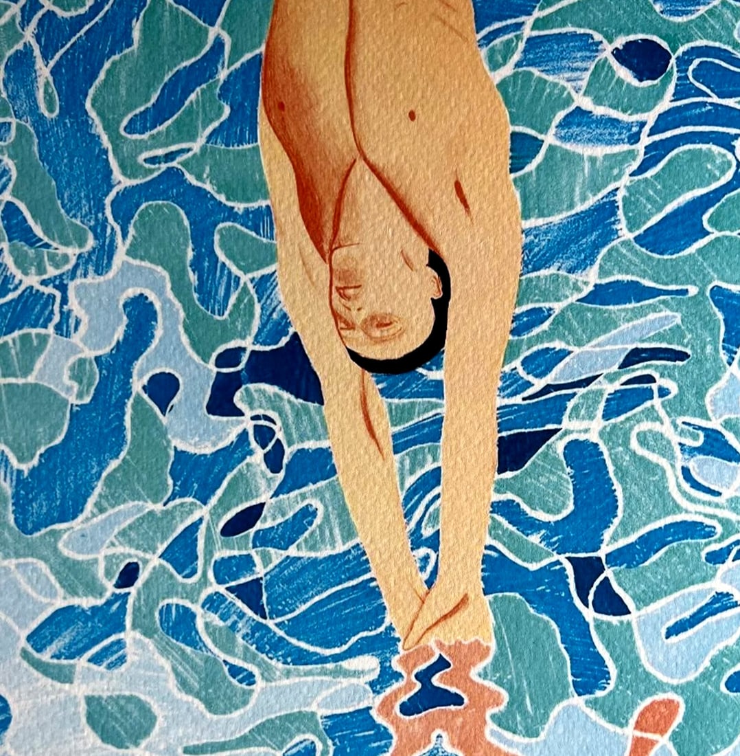 Lithograph David Hockney - 5