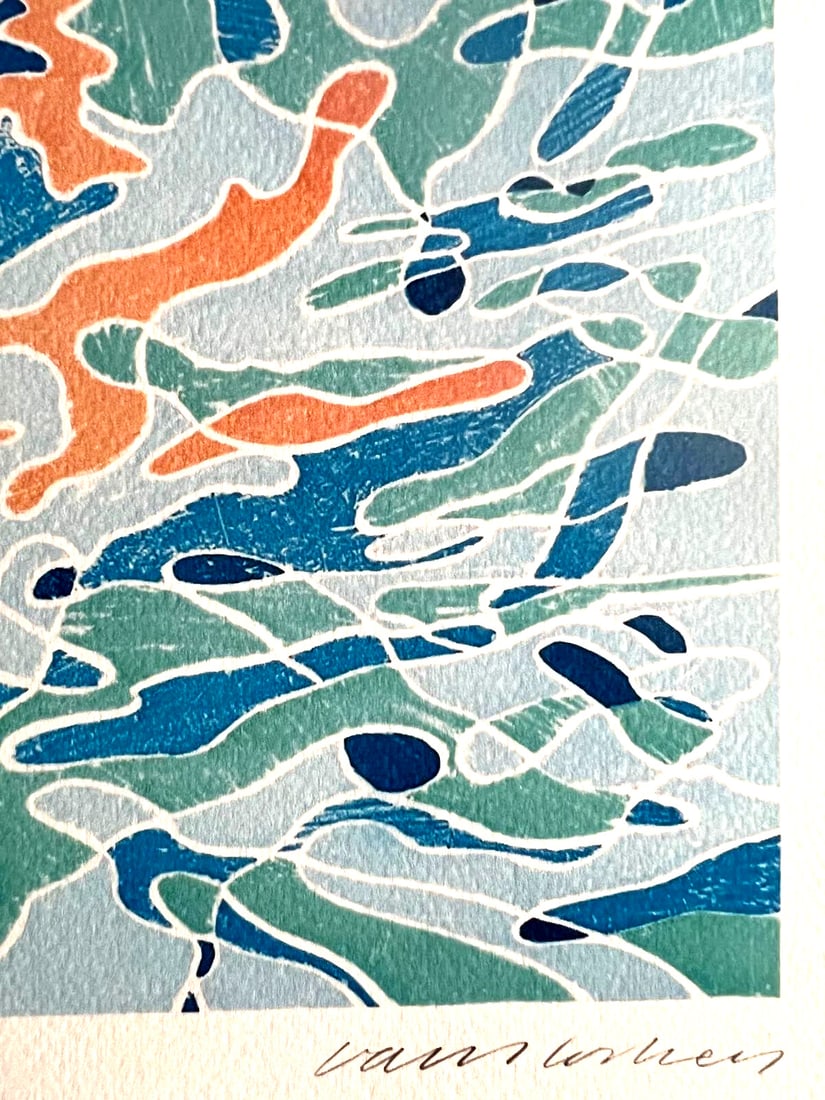 Lithograph David Hockney - 7