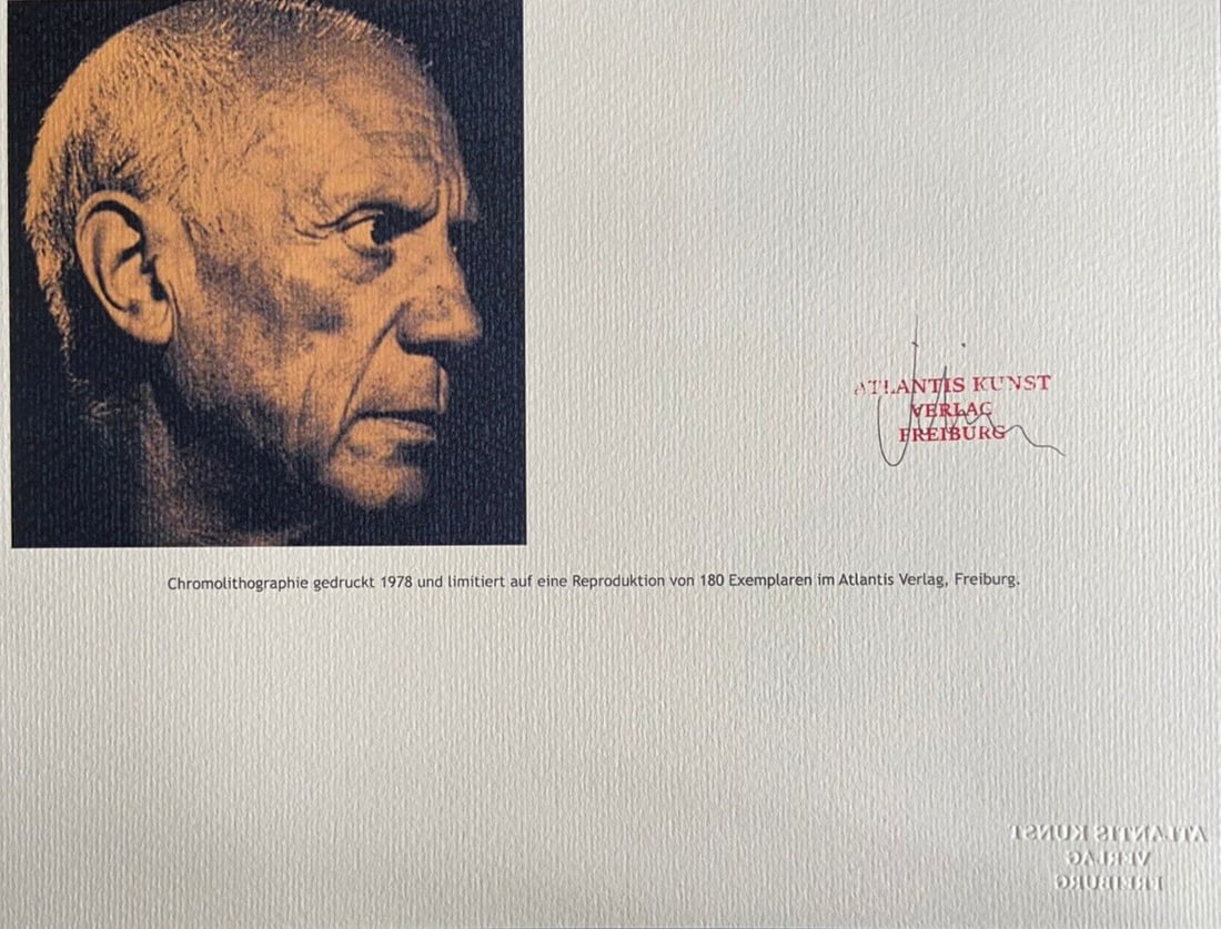 Numbered Pablo Picasso Lithograph - 11