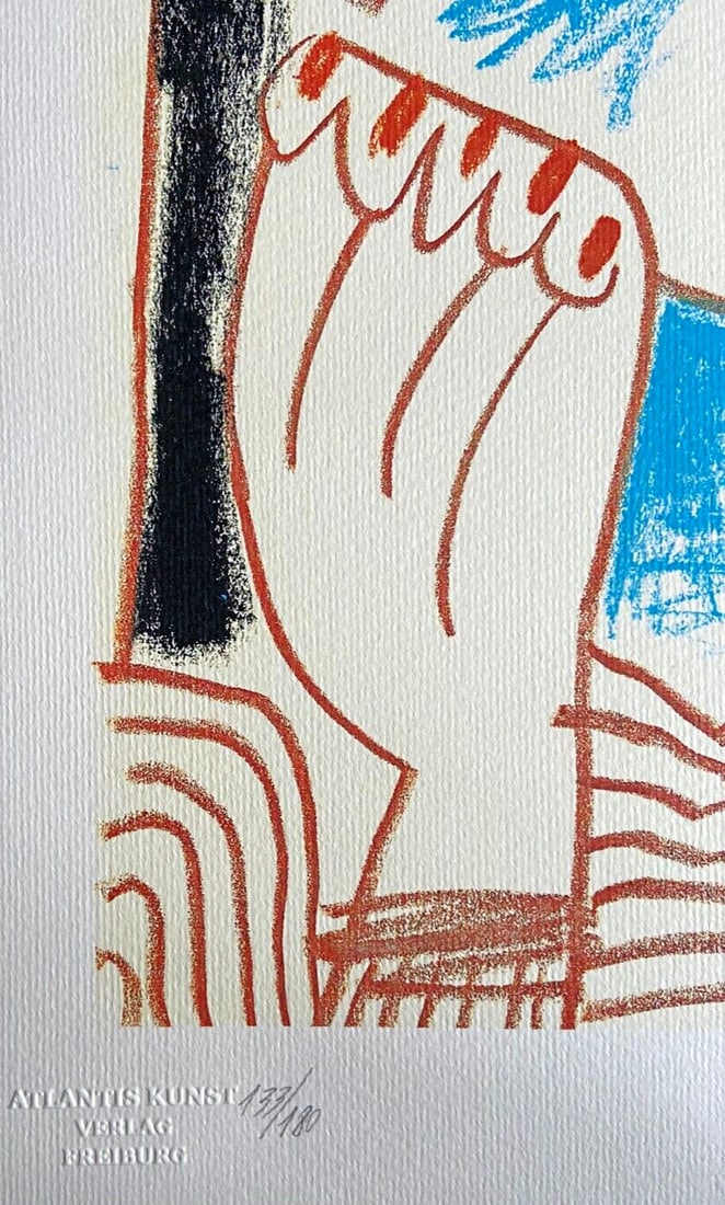 Numbered Pablo Picasso Lithograph - 7