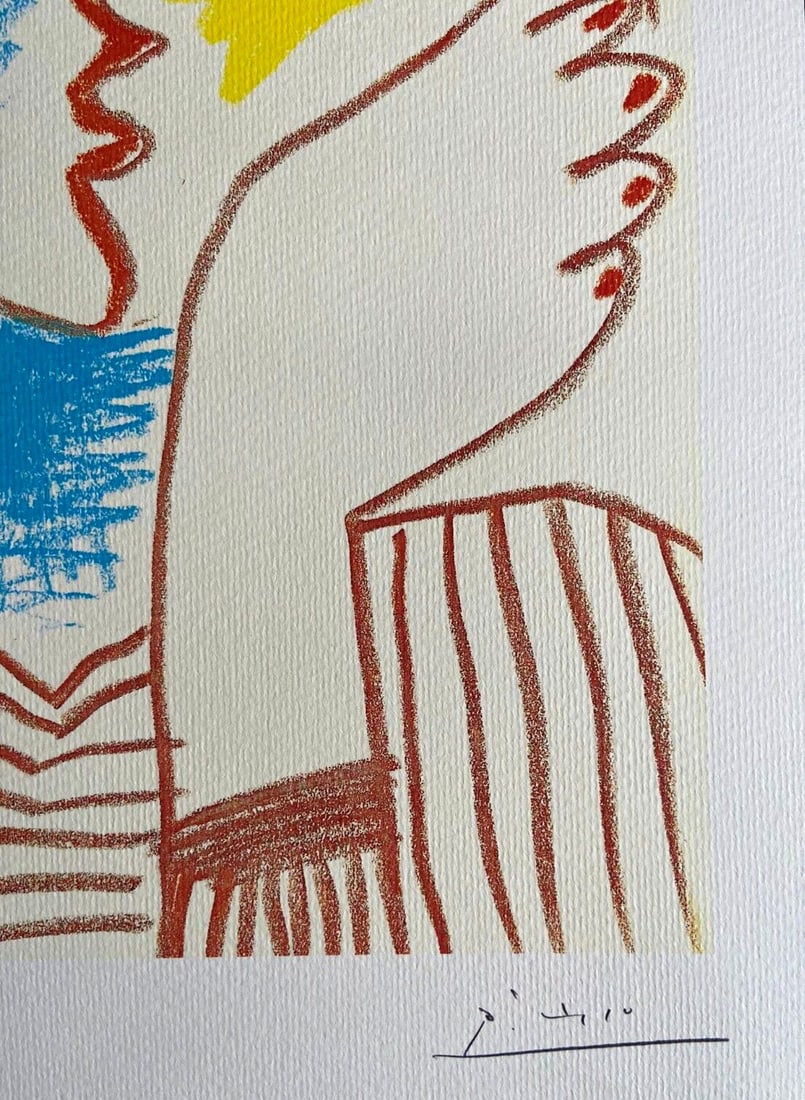 Numbered Pablo Picasso Lithograph - 8