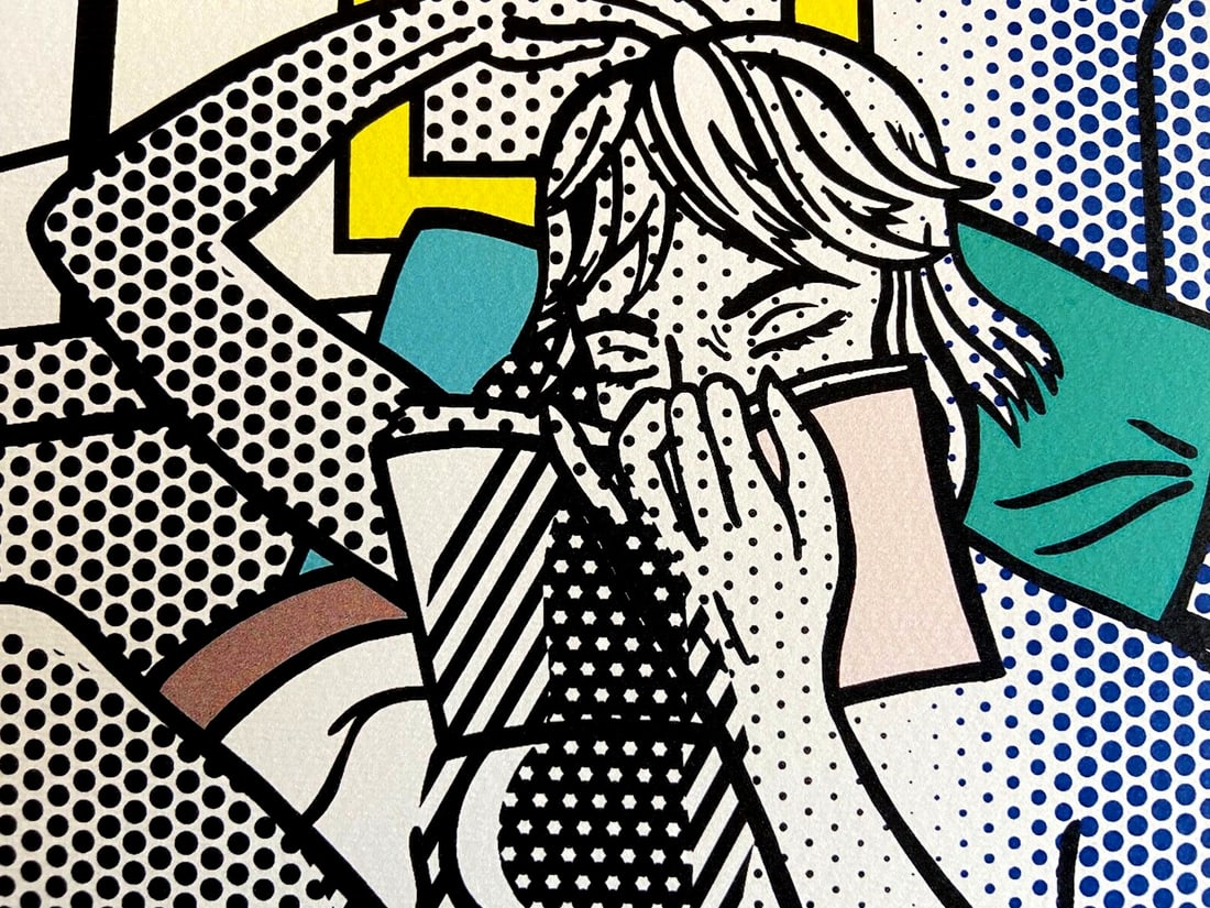 Numbered Roy Lichtenstein Lithograph - 4