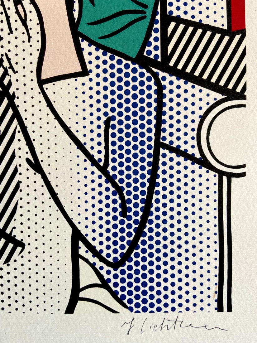 Numbered Roy Lichtenstein Lithograph - 6