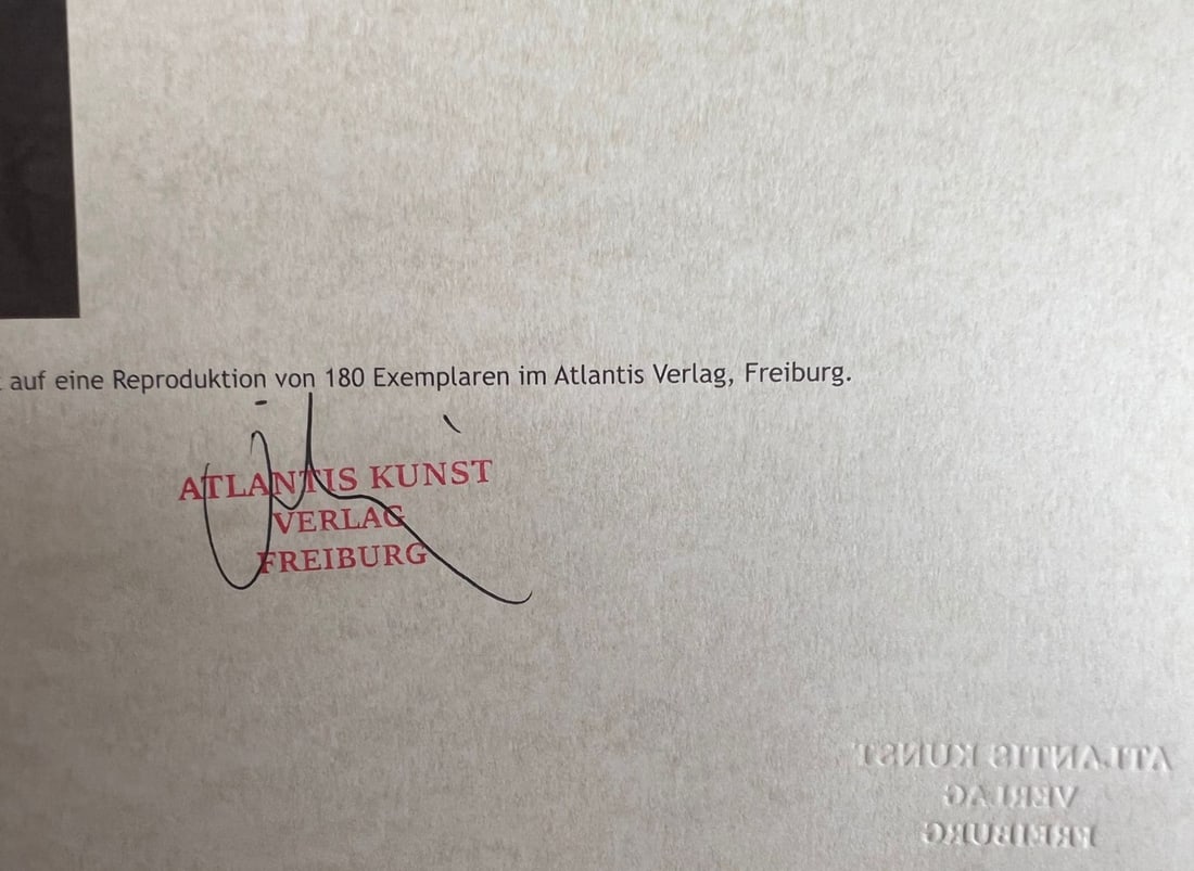 Numbered David Hockney Lithograph - 12