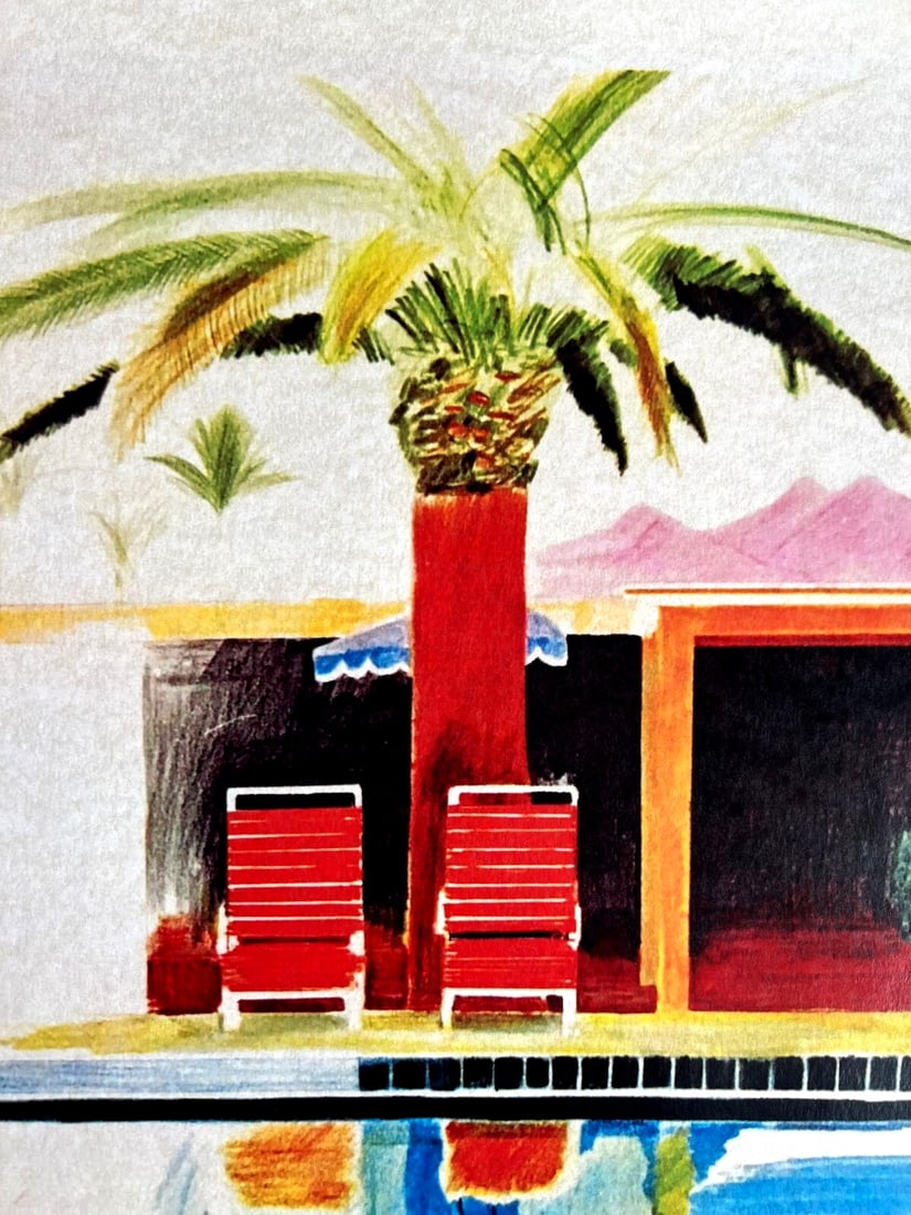 Numbered David Hockney Lithograph - 4