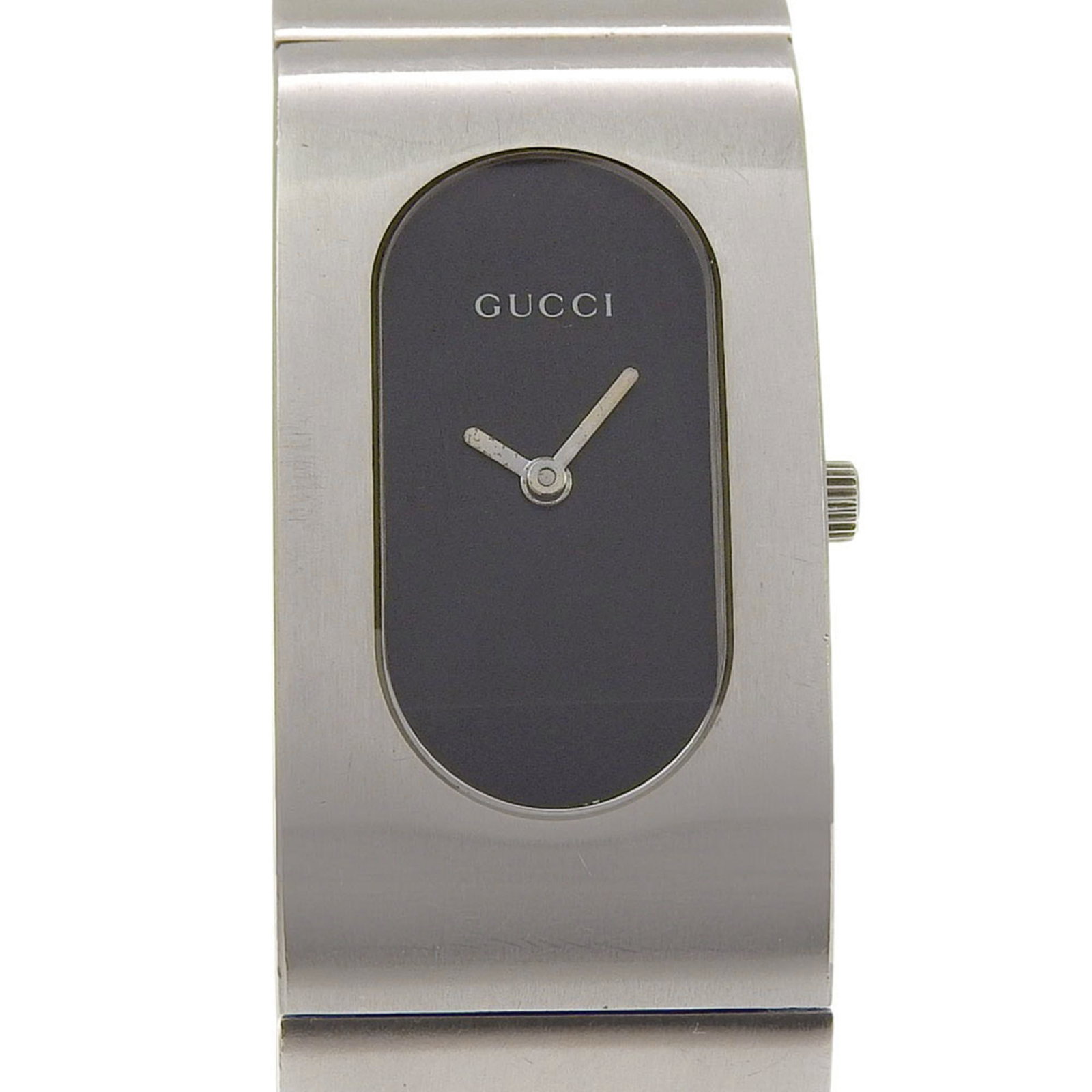Wristwatch Gucci: Wristwatch Gucci A sleek and sophisticated Gucci wristwatch, crafted from durable stainless steel, boasts a classic black dial and 22mm case diameter, perfect for adding a touch of luxury to any outfi